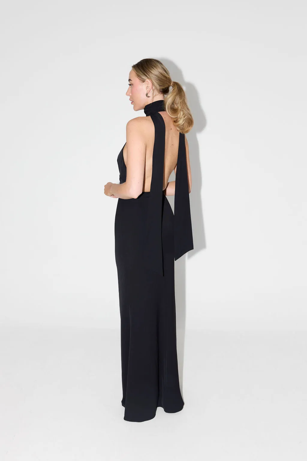 The Ultimate Muse Tie Neck Maxi Dress sold by Odd Muse product image thumbnail 3