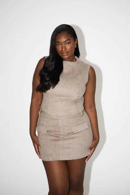 The Ultimate Muse Tweed Mini Skirt sold by Odd Muse