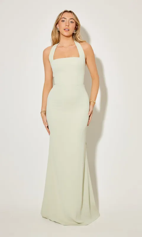 The Ultimate Muse Halter Neck Maxi Dress sold by Odd Muse