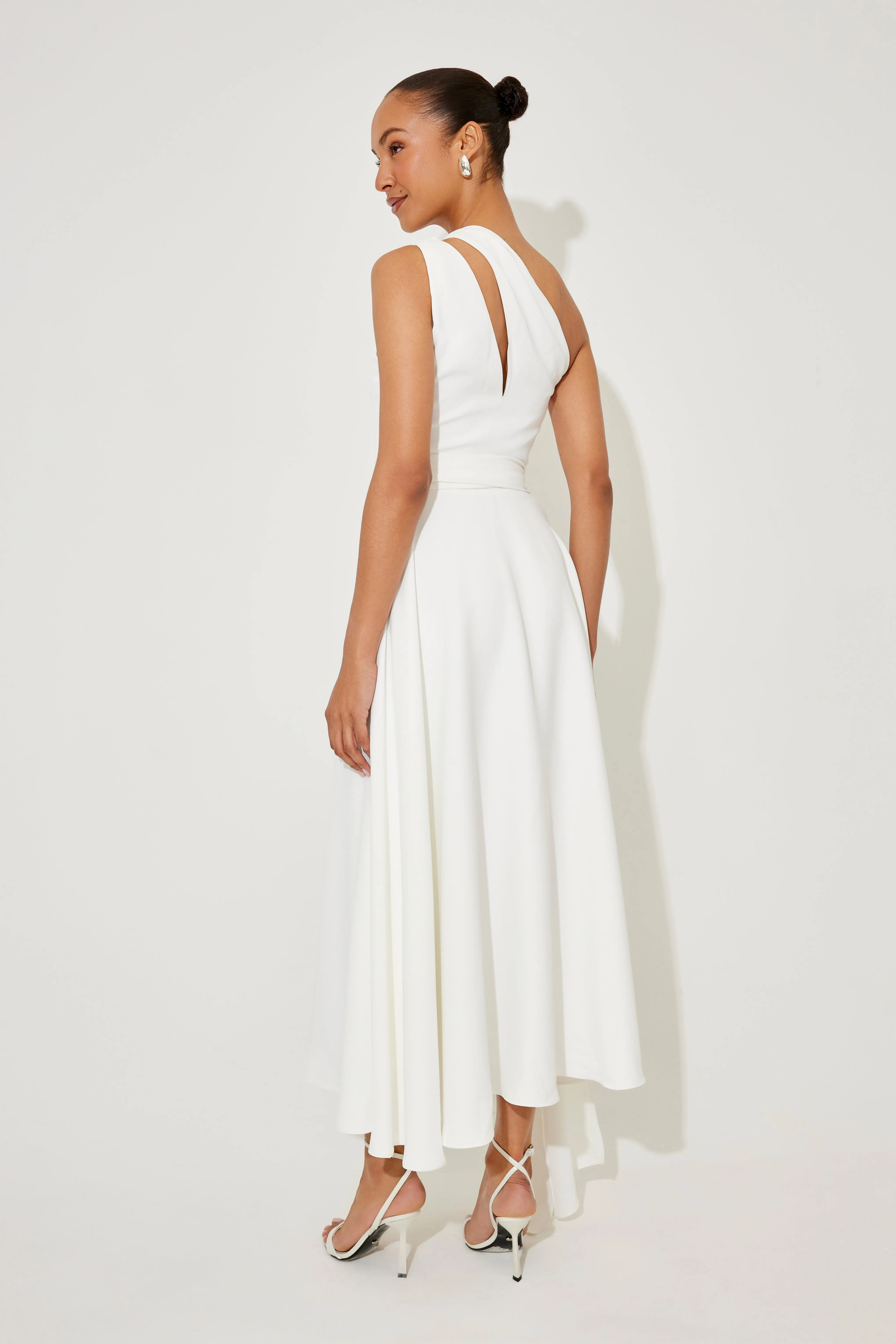 The Ultimate Muse Asymmetric Midi Dress sold by Odd Muse product image thumbnail 4