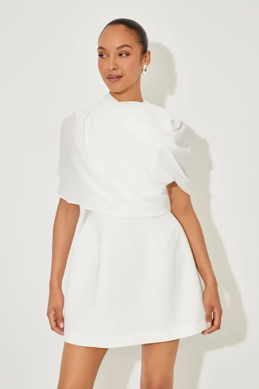 The Ultimate Muse Gathered Mini Dress sold by Odd Muse