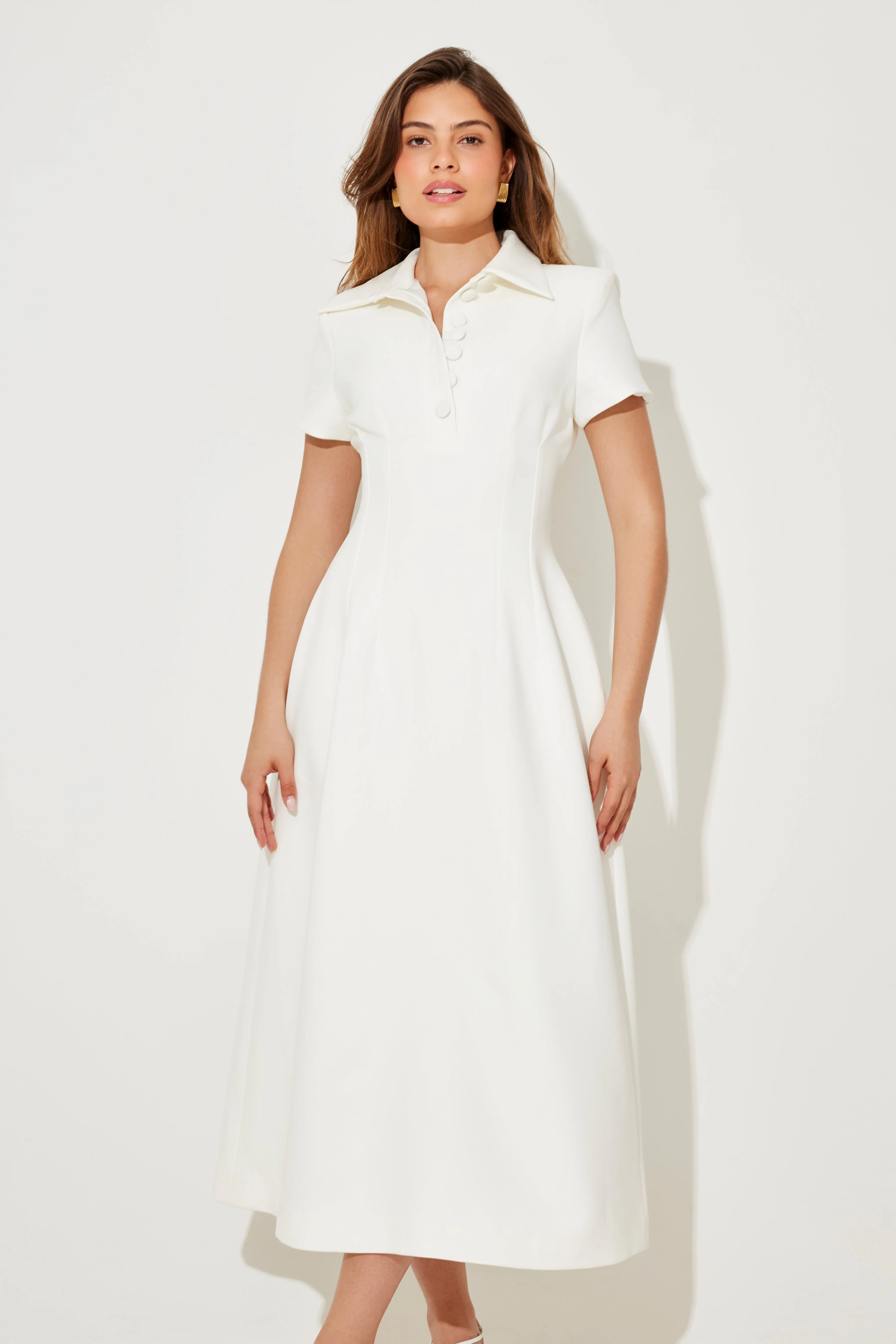 The Ultimate Muse Collared Midi Dress sold by Odd Muse product image thumbnail 3