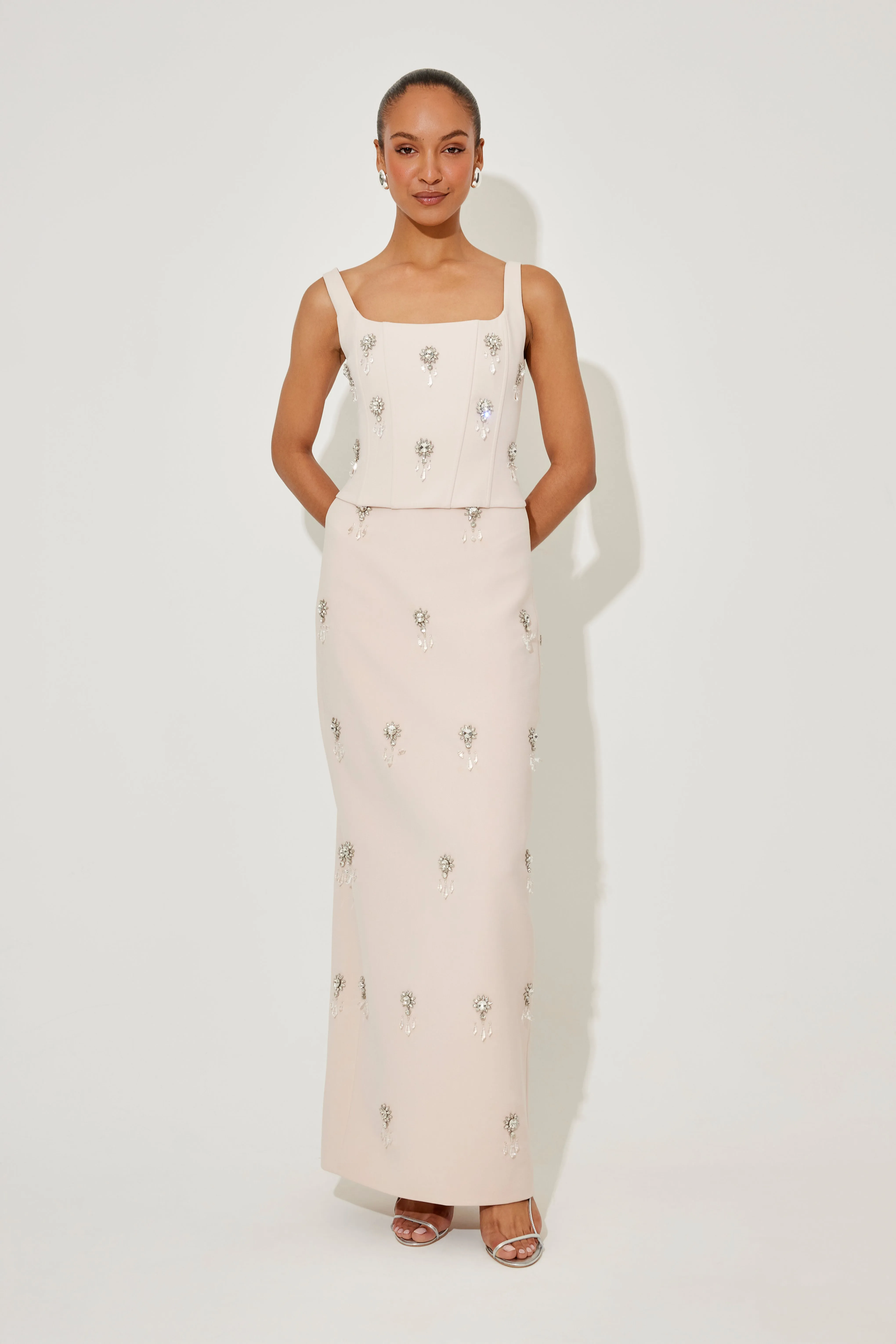 The Ultimate Muse Crystal Maxi Skirt sold by Odd Muse product image thumbnail 3