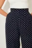 The Ultimate Muse Polka Dot Wide Leg Trousers sold by Odd Muse