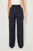 The Ultimate Muse Polka Dot Wide Leg Trousers sold by Odd Muse