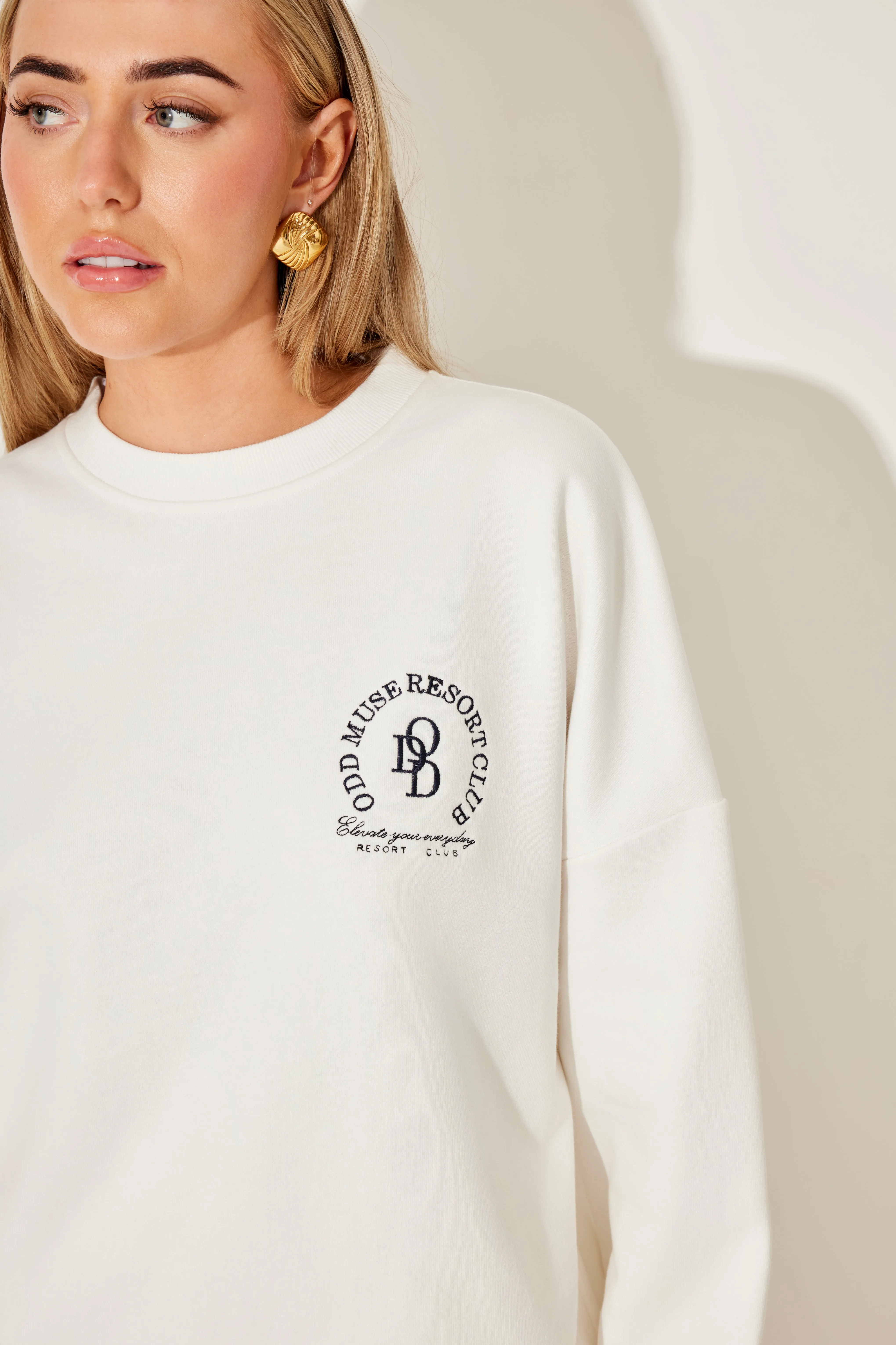 Resort Club Cotton Sweatshirt sold by Odd Muse product image thumbnail 2