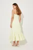 The Ultimate Muse Strapless Peplum Hem Midi Dress sold by Odd Muse