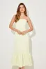 The Ultimate Muse Strapless Peplum Hem Midi Dress sold by Odd Muse