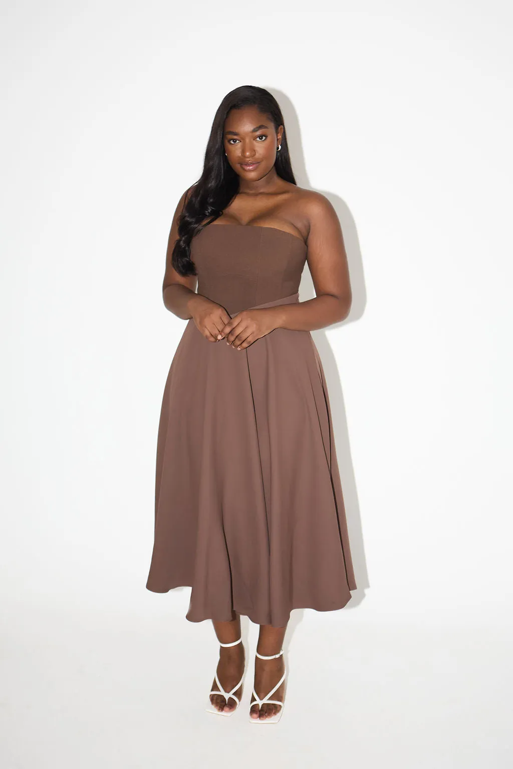 The Ultimate Muse Strapless Midi Dress sold by Odd Muse product image thumbnail 5