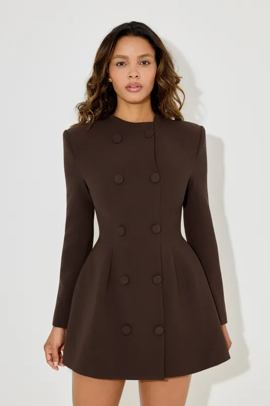 The Ultimate Muse Button Mini Dress sold by Odd Muse