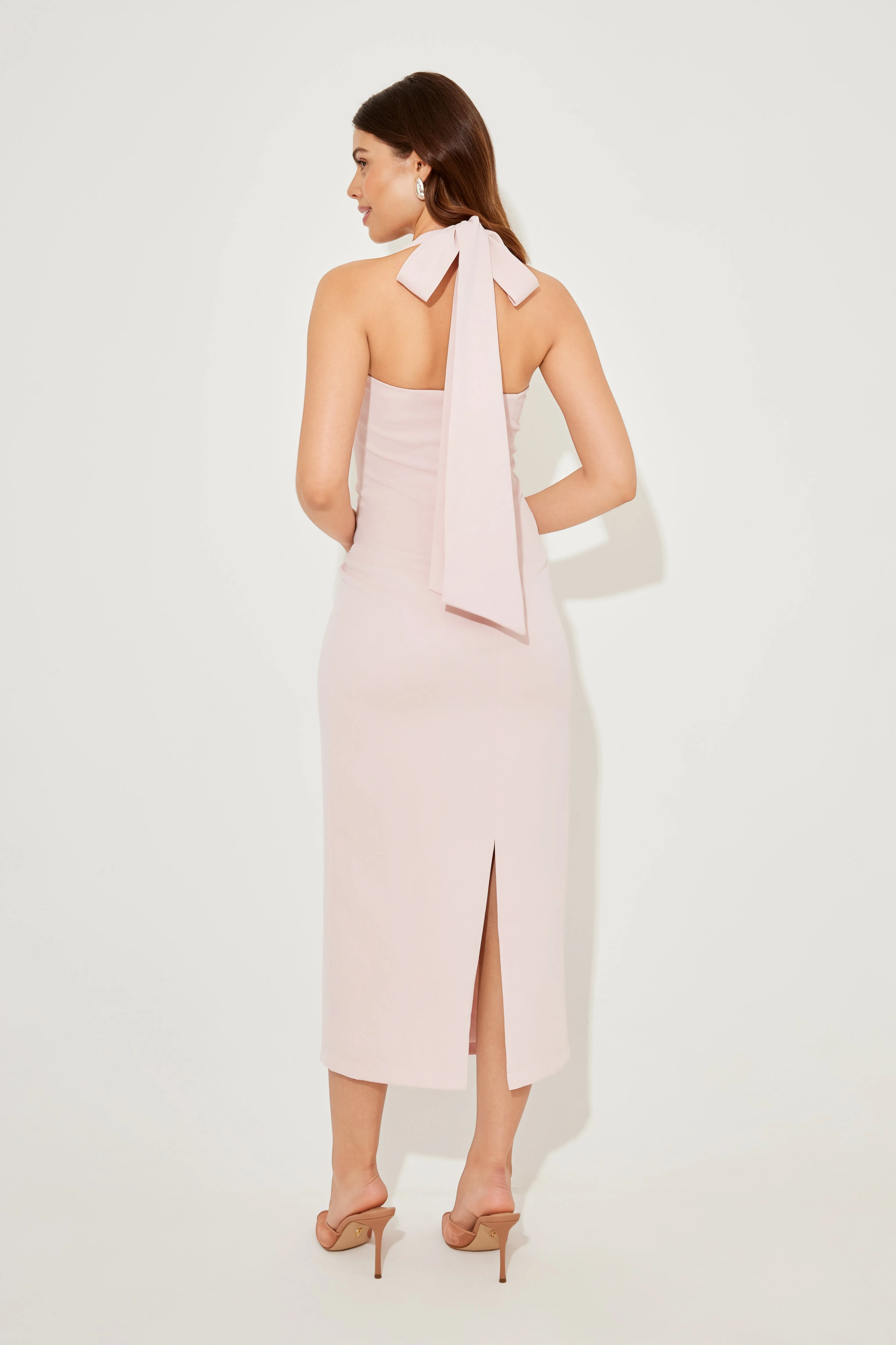 V-Neck Midi Dress sold by Odd Muse product image thumbnail 4