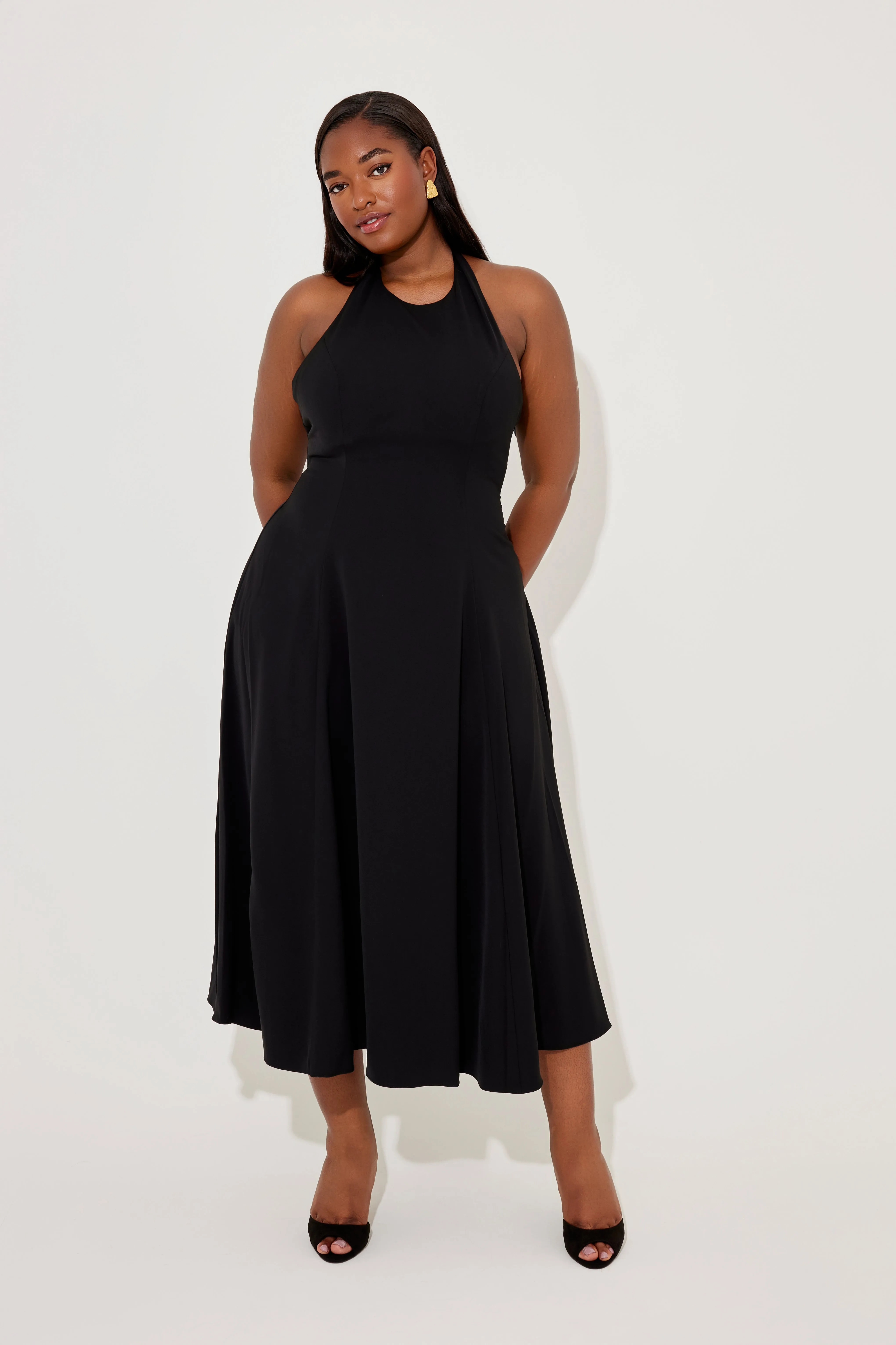 Low Back Midi Dress sold by Odd Muse