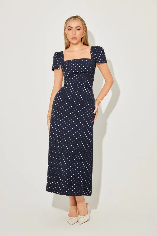 Square Neck Slip Midi Dress sold by Odd Muse