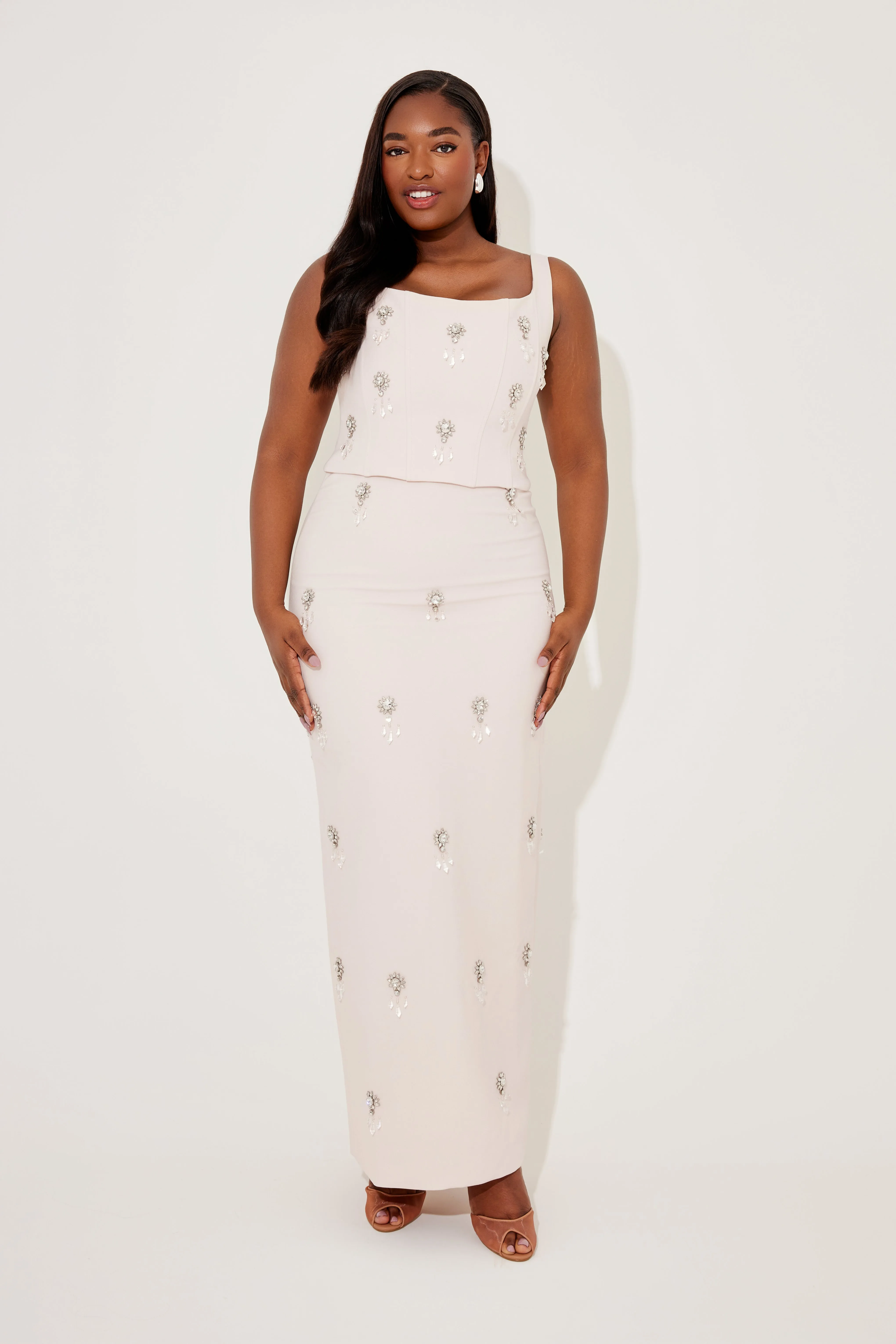 Crystal Maxi Skirt sold by Odd Muse product image thumbnail 5