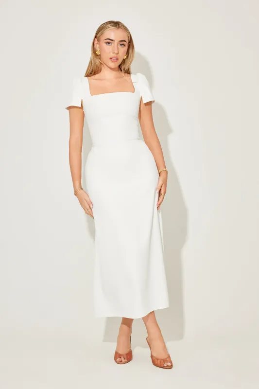 Square Neck Slip Midi Dress sold by Odd Muse