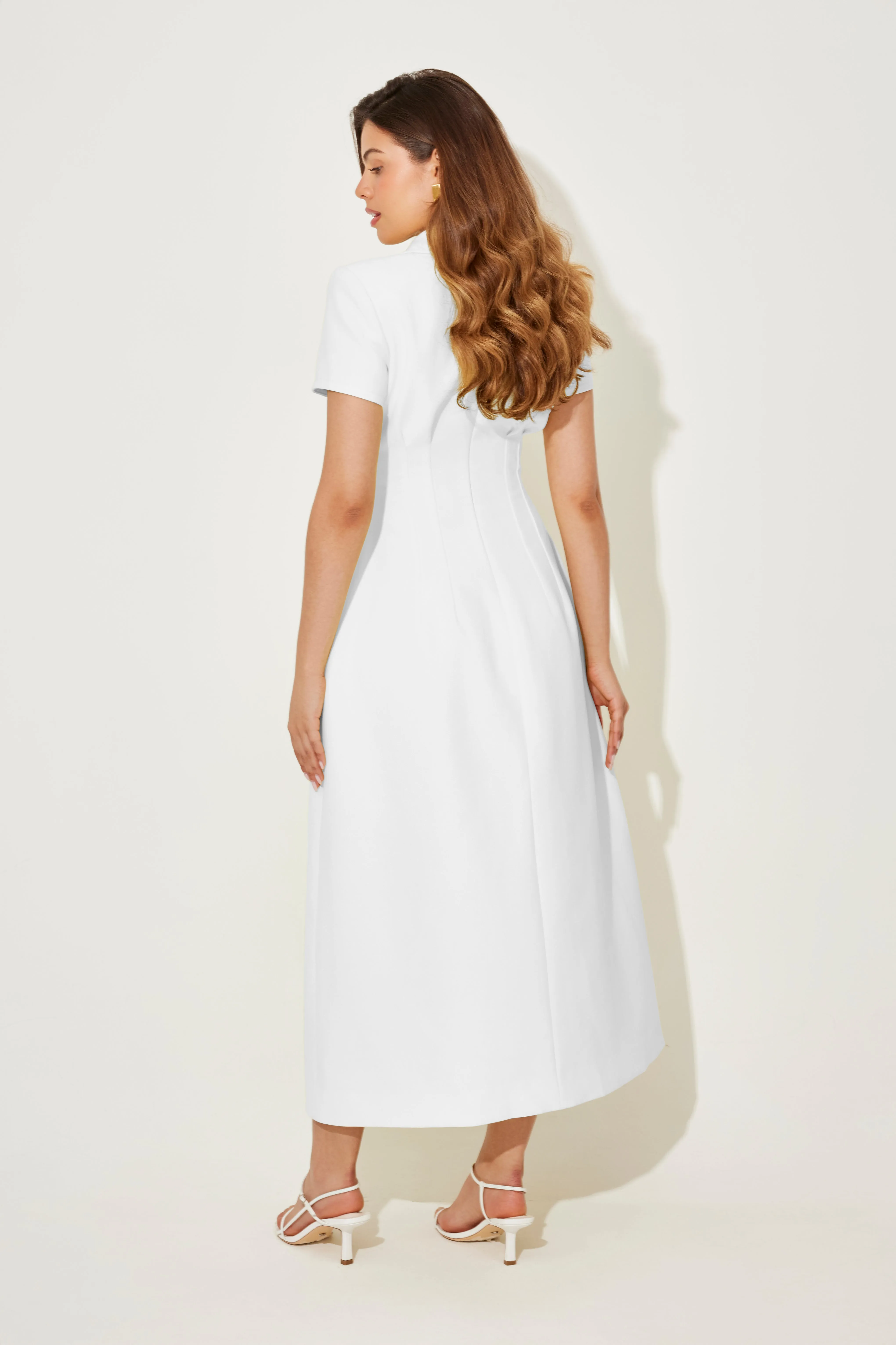 Collared Midi Dress sold by Odd Muse product image thumbnail 4