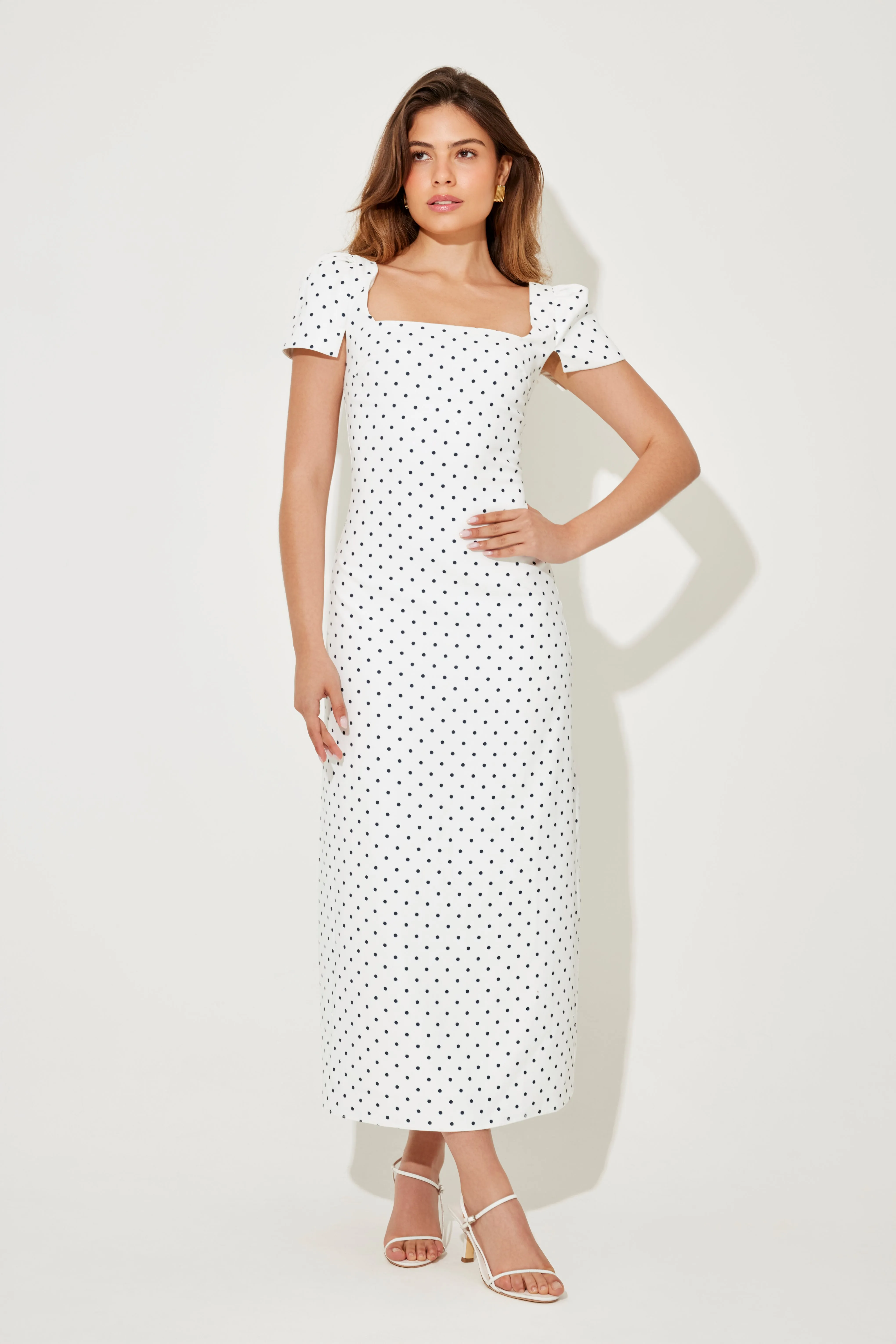 Square Neck Slip Midi Dress sold by Odd Muse