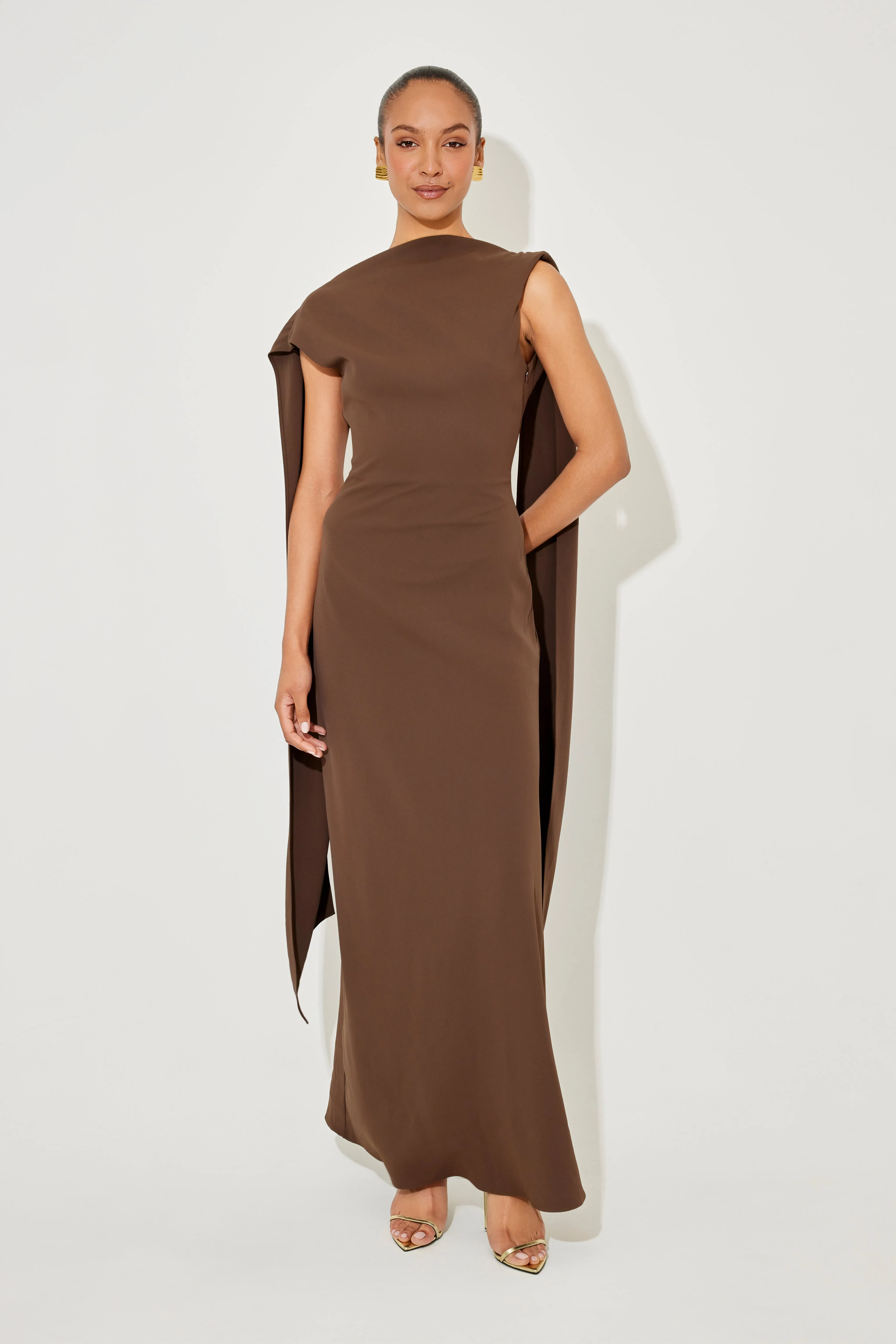 Drape Maxi Dress sold by Odd Muse