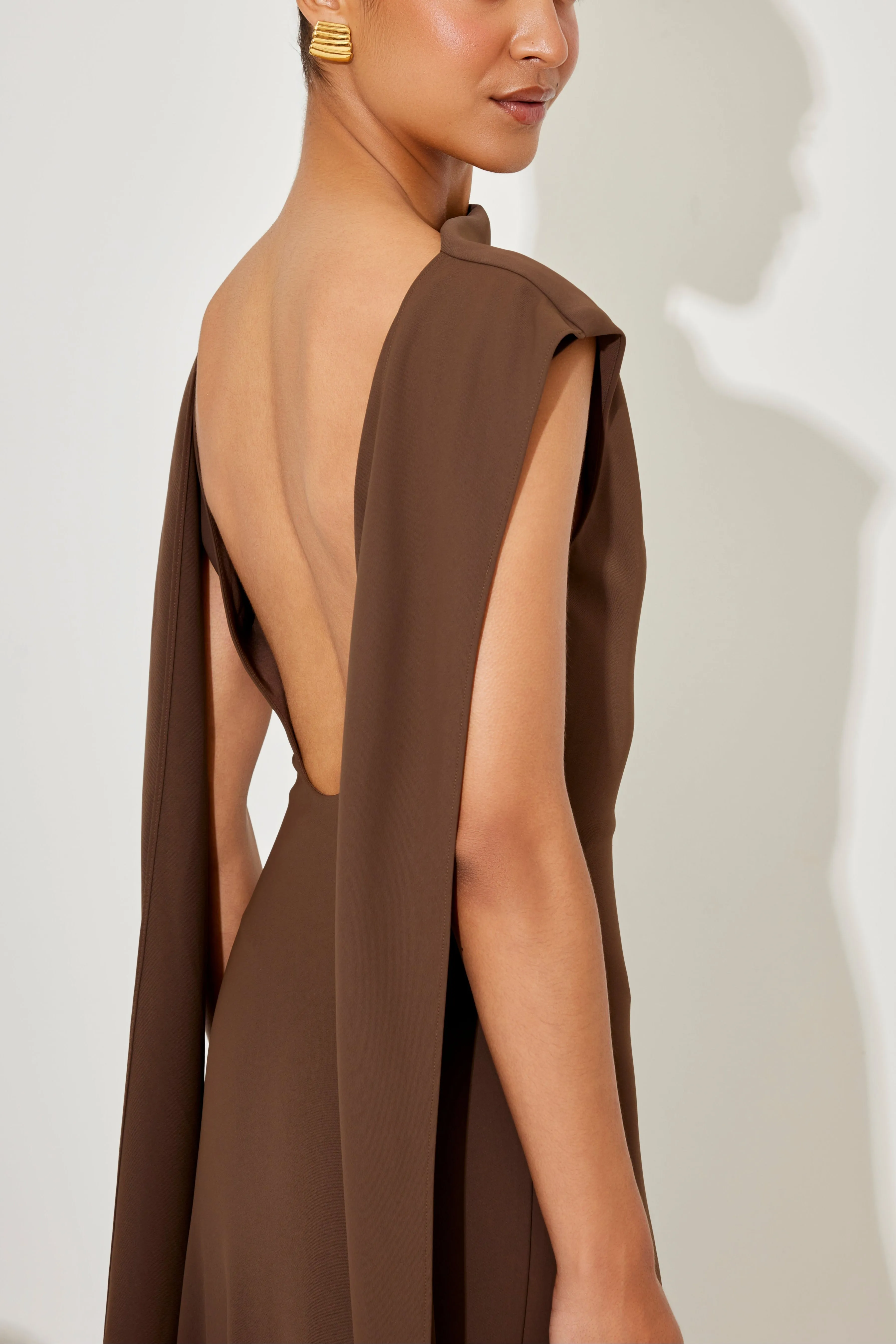 Drape Maxi Dress sold by Odd Muse product image thumbnail 3