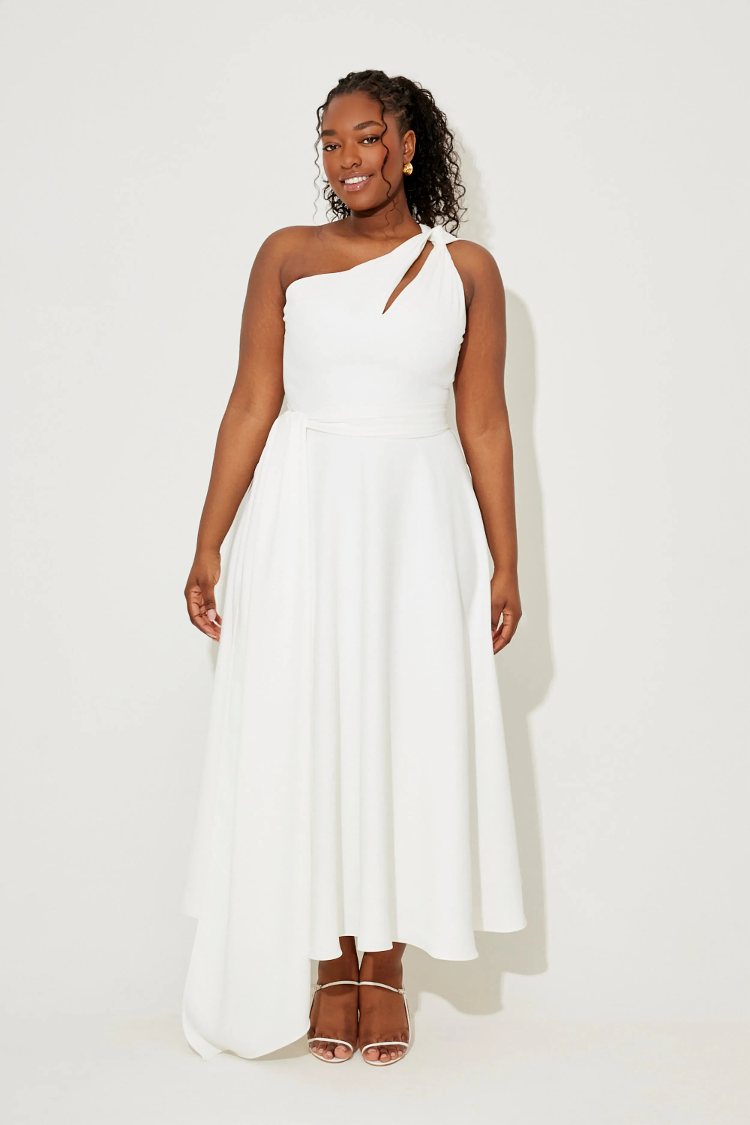 Asymmetric Midi Dress sold by Odd Muse product image thumbnail 5