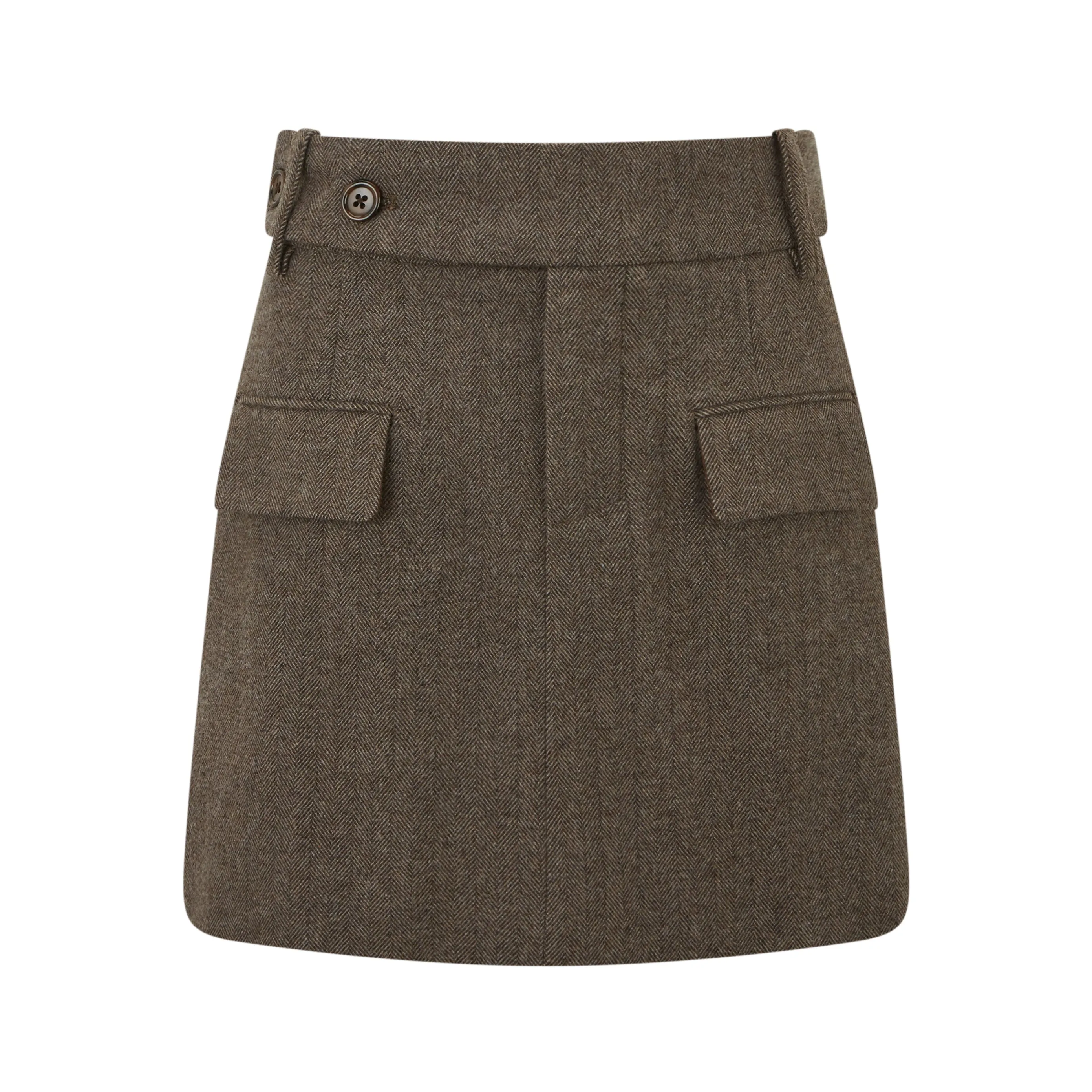 The Ultimate Muse Herringbone Mini Skirt sold by Odd Muse product image thumbnail 2