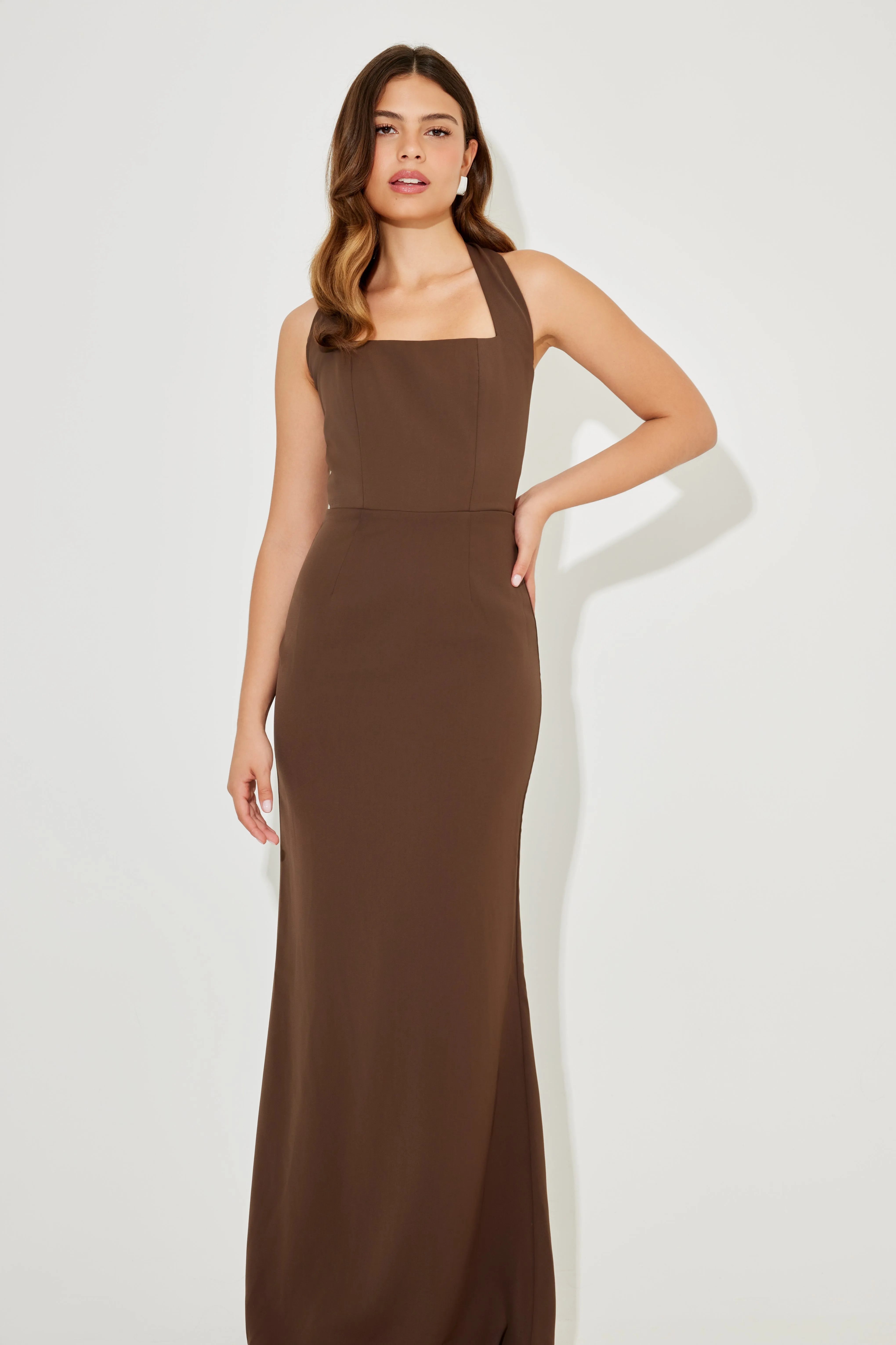 Halter Maxi Dress sold by Odd Muse product image thumbnail 3