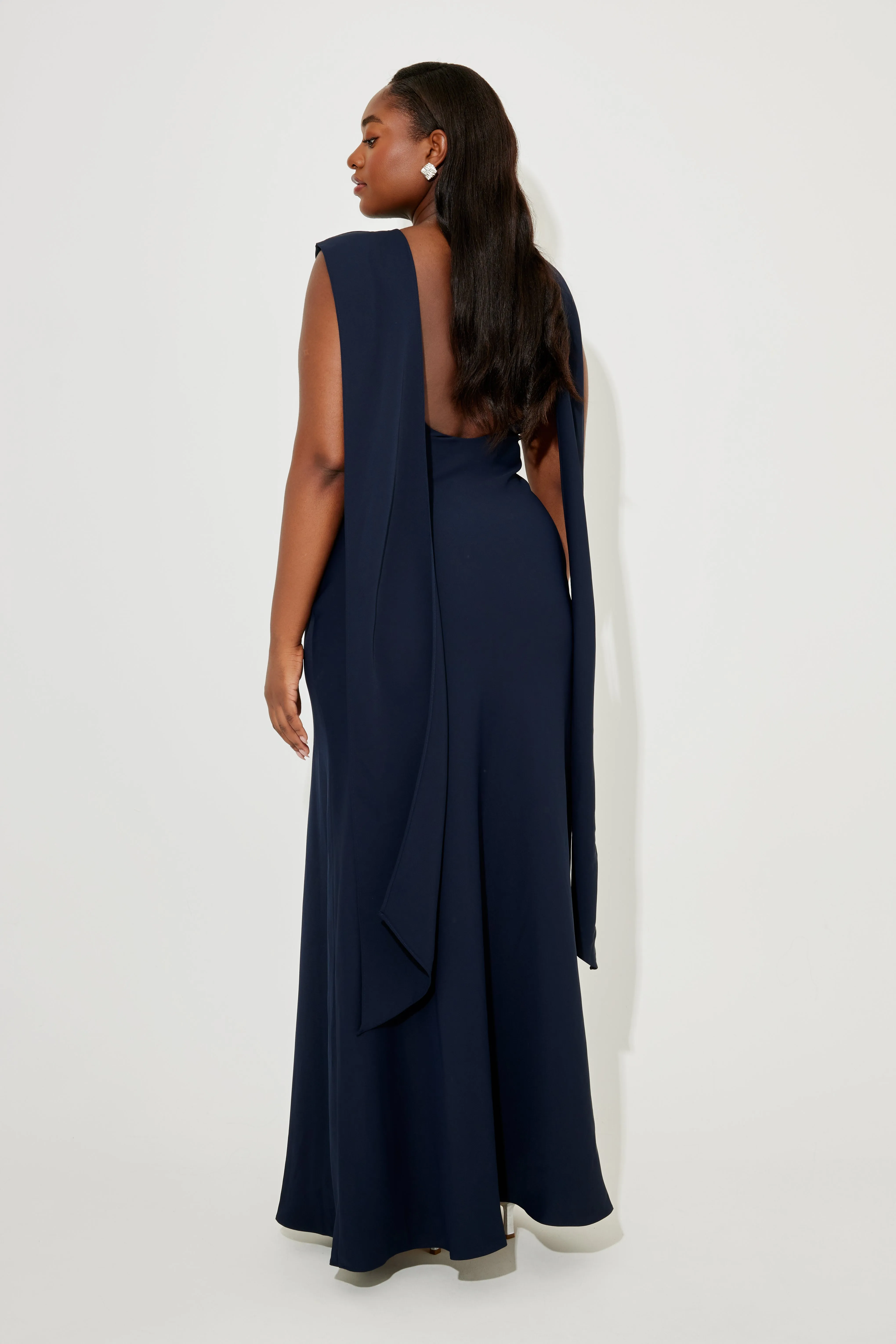 The Ultimate Muse Drape Maxi Dress sold by Odd Muse product image thumbnail 5