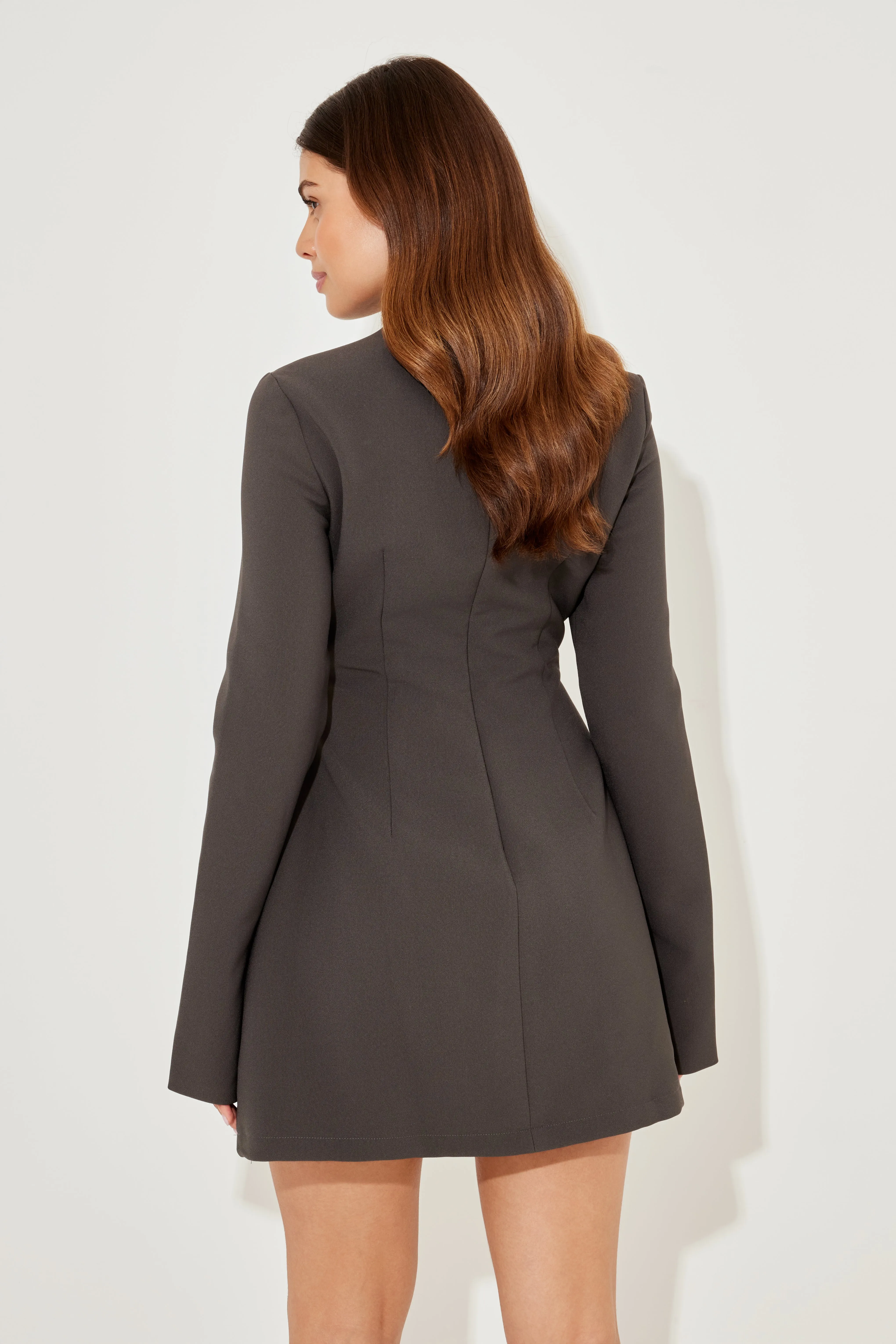 Split Sleeve Mini Dress sold by Odd Muse product image thumbnail 4