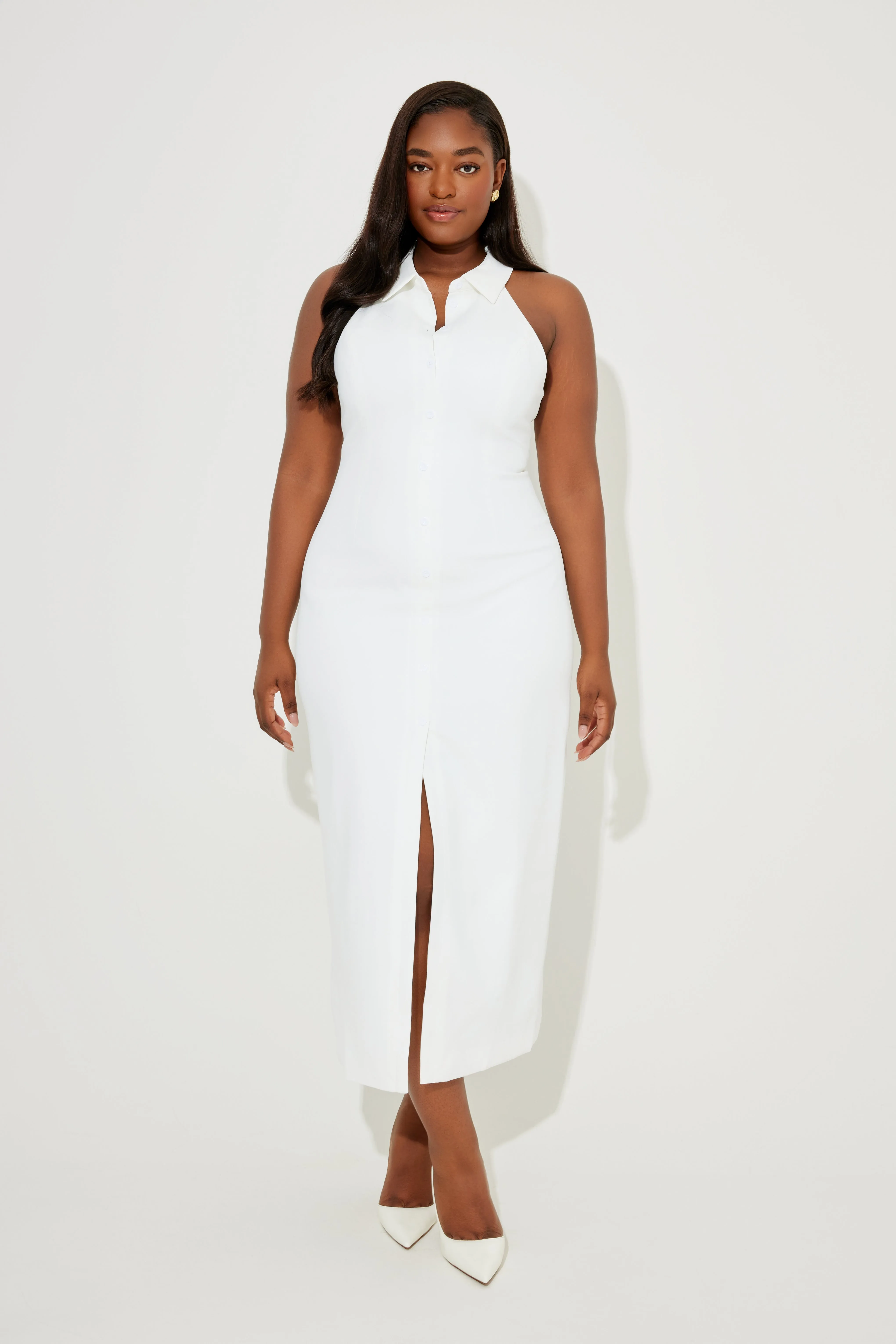 The Ultimate Muse Collar Maxi Dress sold by Odd Muse