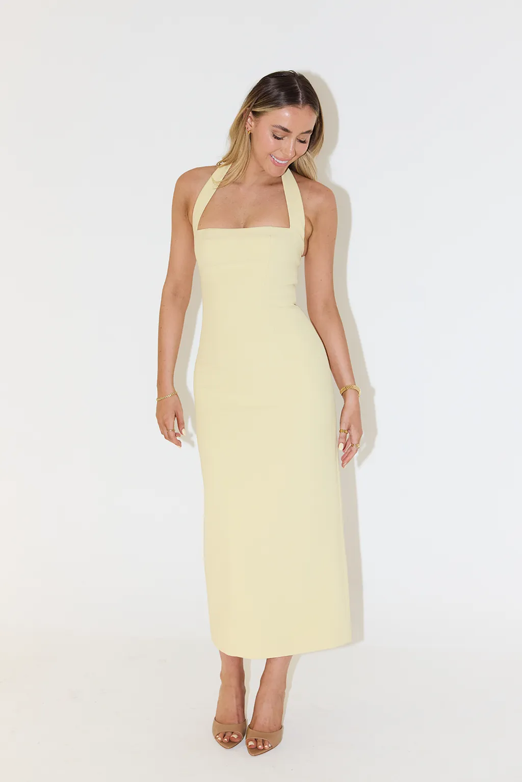 Halter Midi Dress sold by Odd Muse product image thumbnail 4