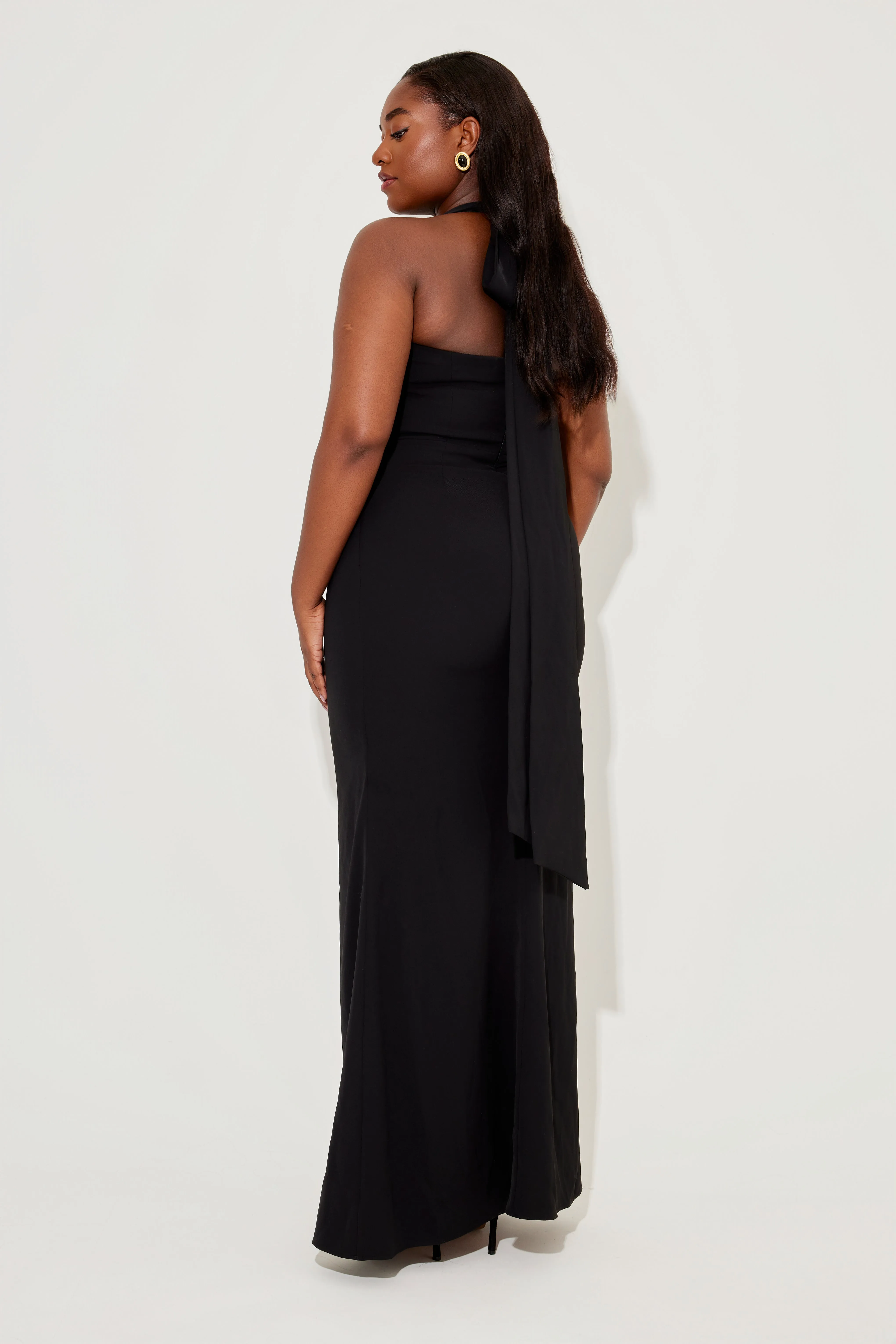 Halter Maxi Dress sold by Odd Muse product image thumbnail 4