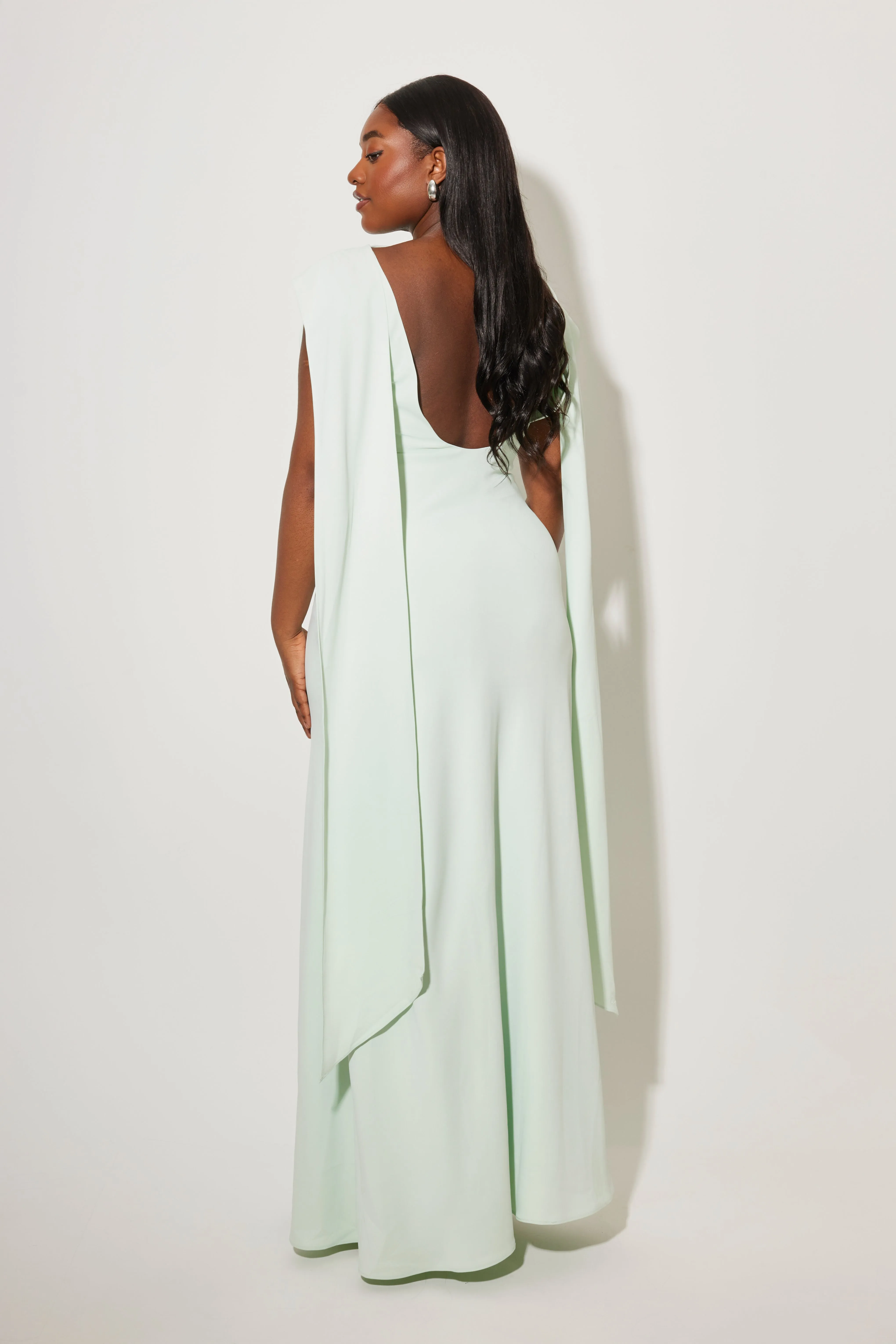 Drape Maxi Dress sold by Odd Muse product image thumbnail 4