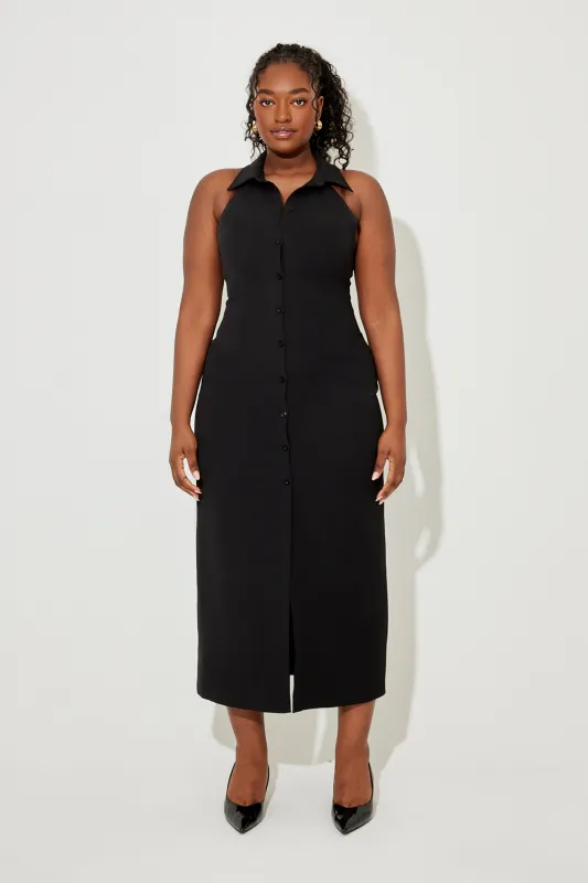 Collar Maxi Dress sold by Odd Muse