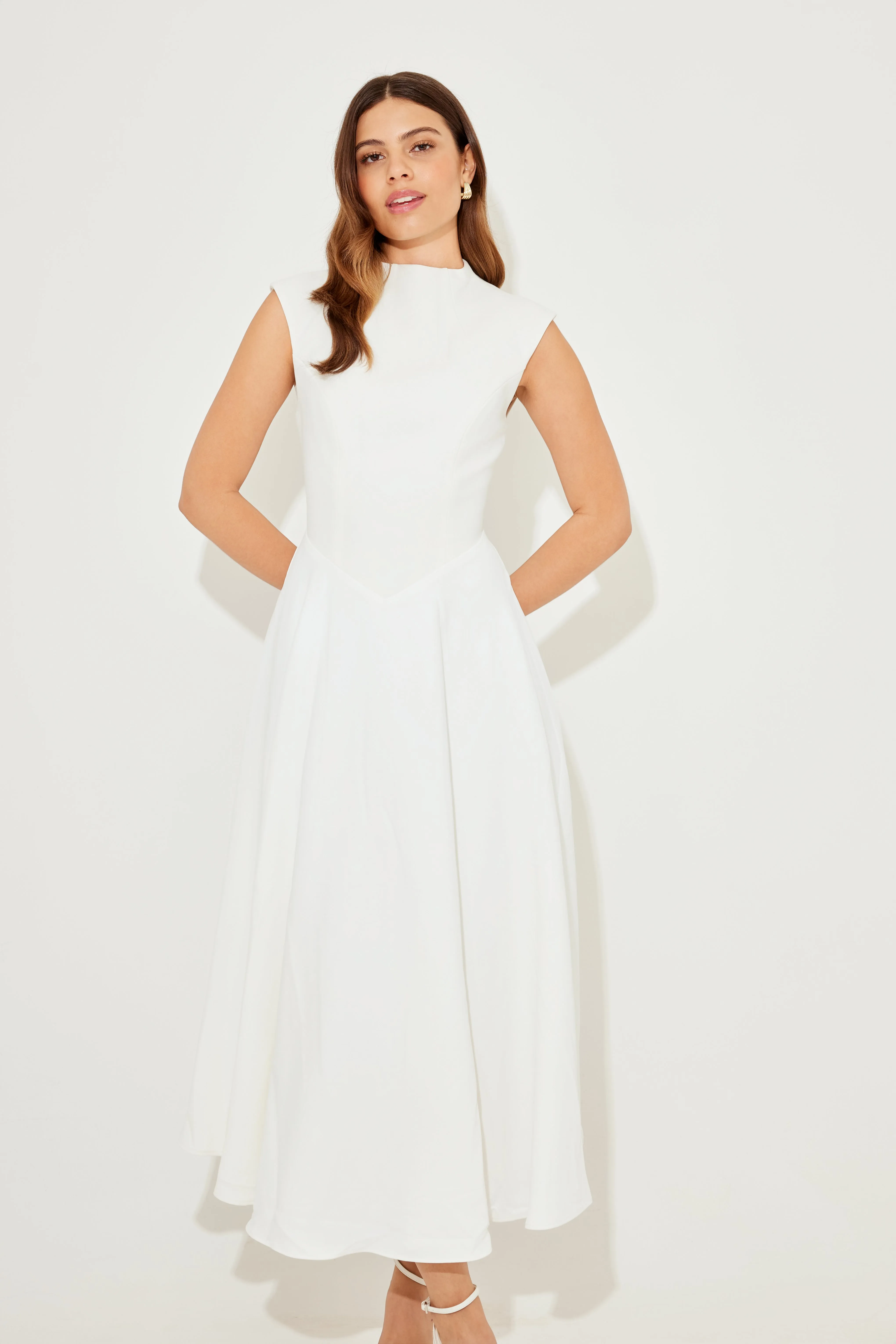 High Waist Midi Dress sold by Odd Muse product image thumbnail 3