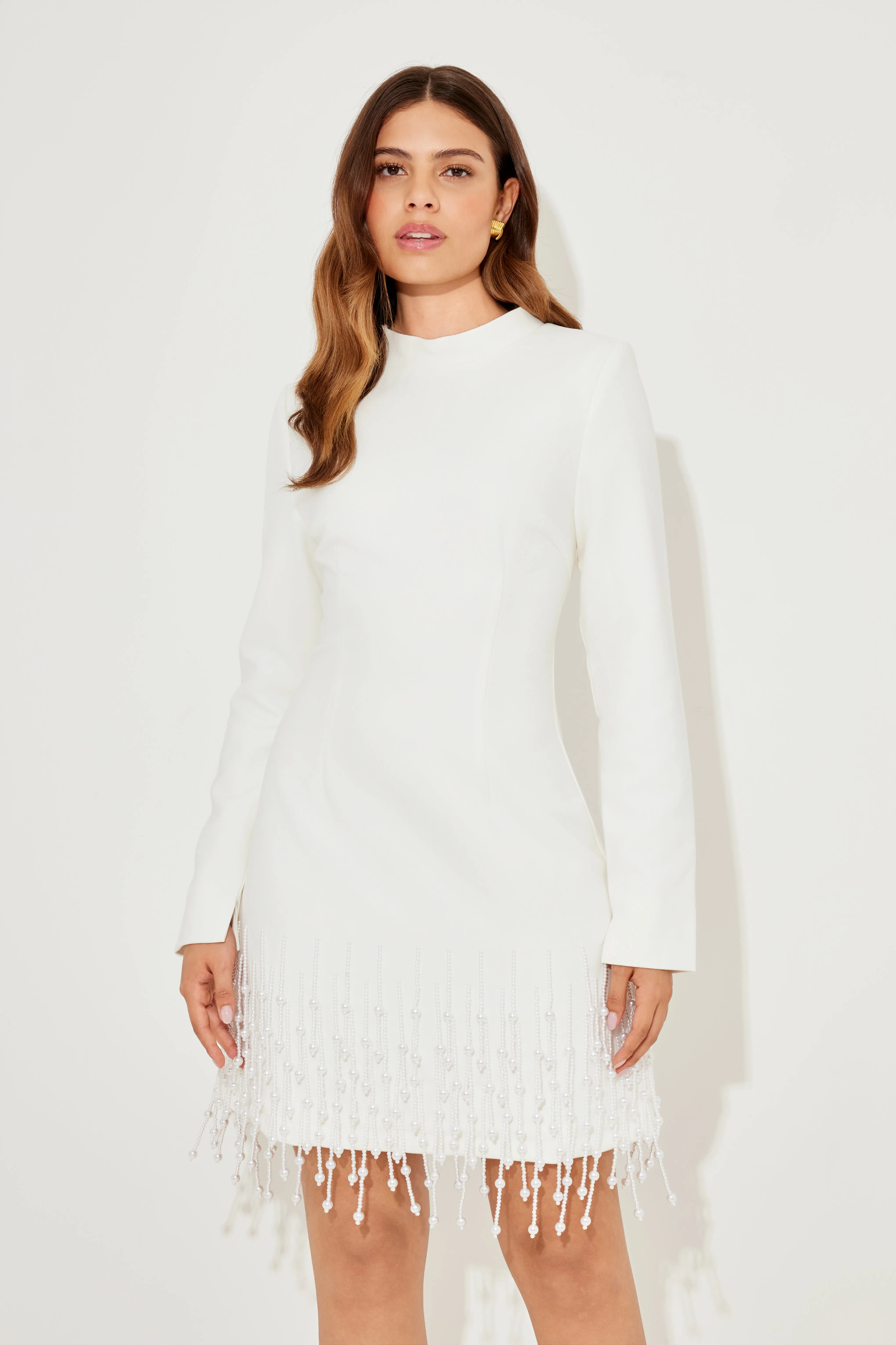 Pearl Sleeved Dress sold by Odd Muse product image thumbnail 5