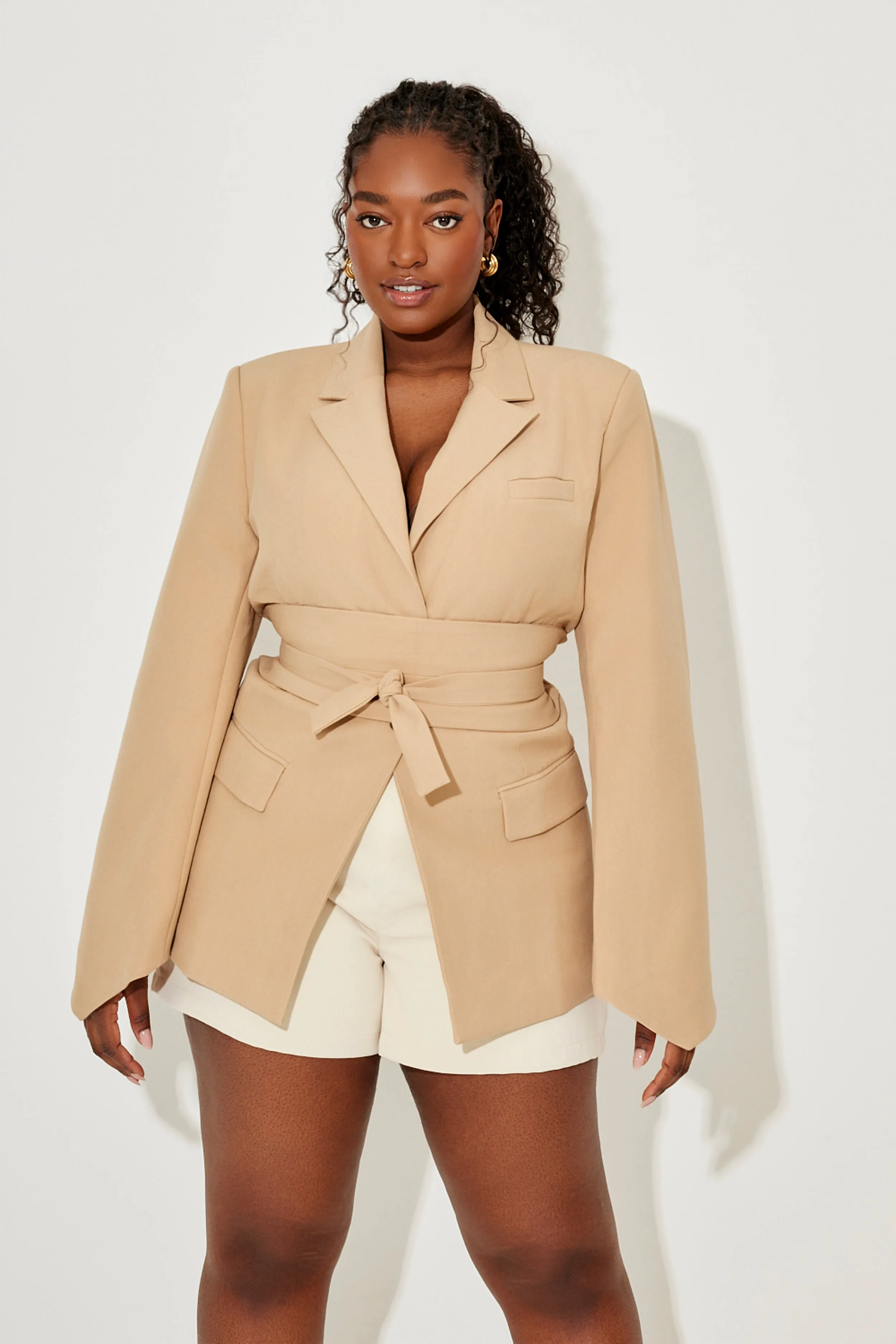 Belted Blazer sold by Odd Muse