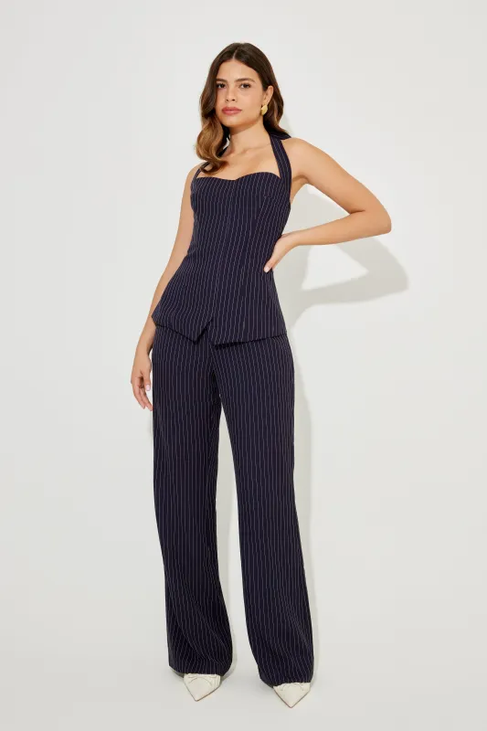 Pin Stripe Trousers sold by Odd Muse