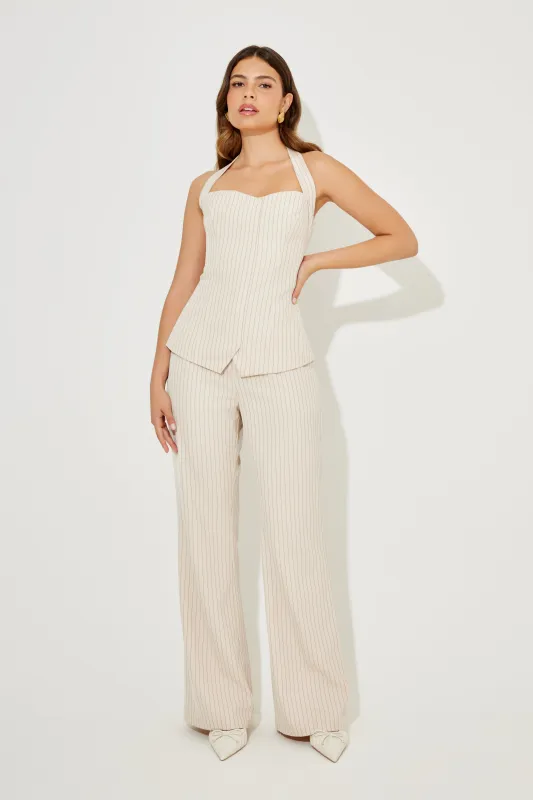 Pin Stripe Trousers sold by Odd Muse
