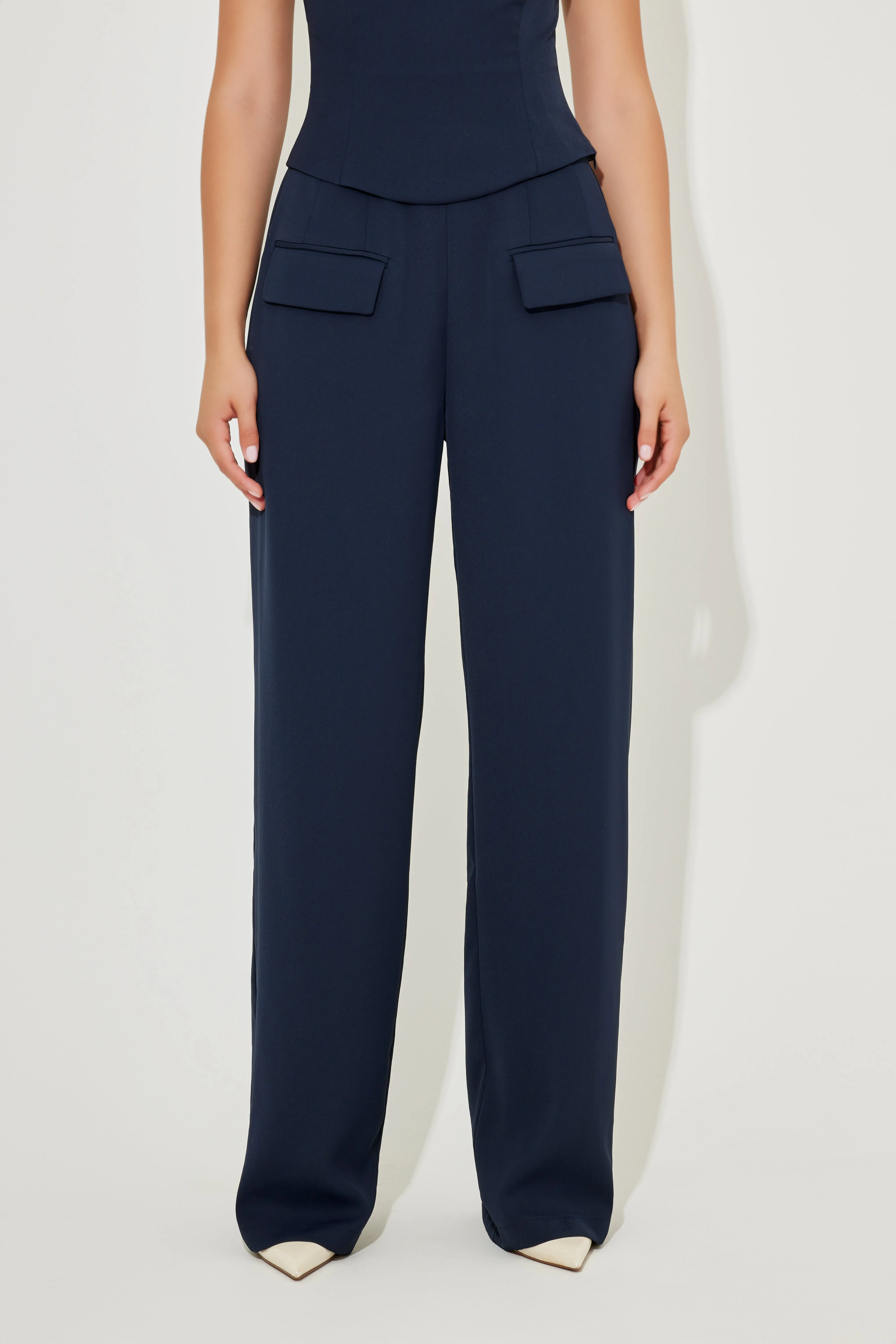 Wide Leg Trousers sold by Odd Muse product image thumbnail 4
