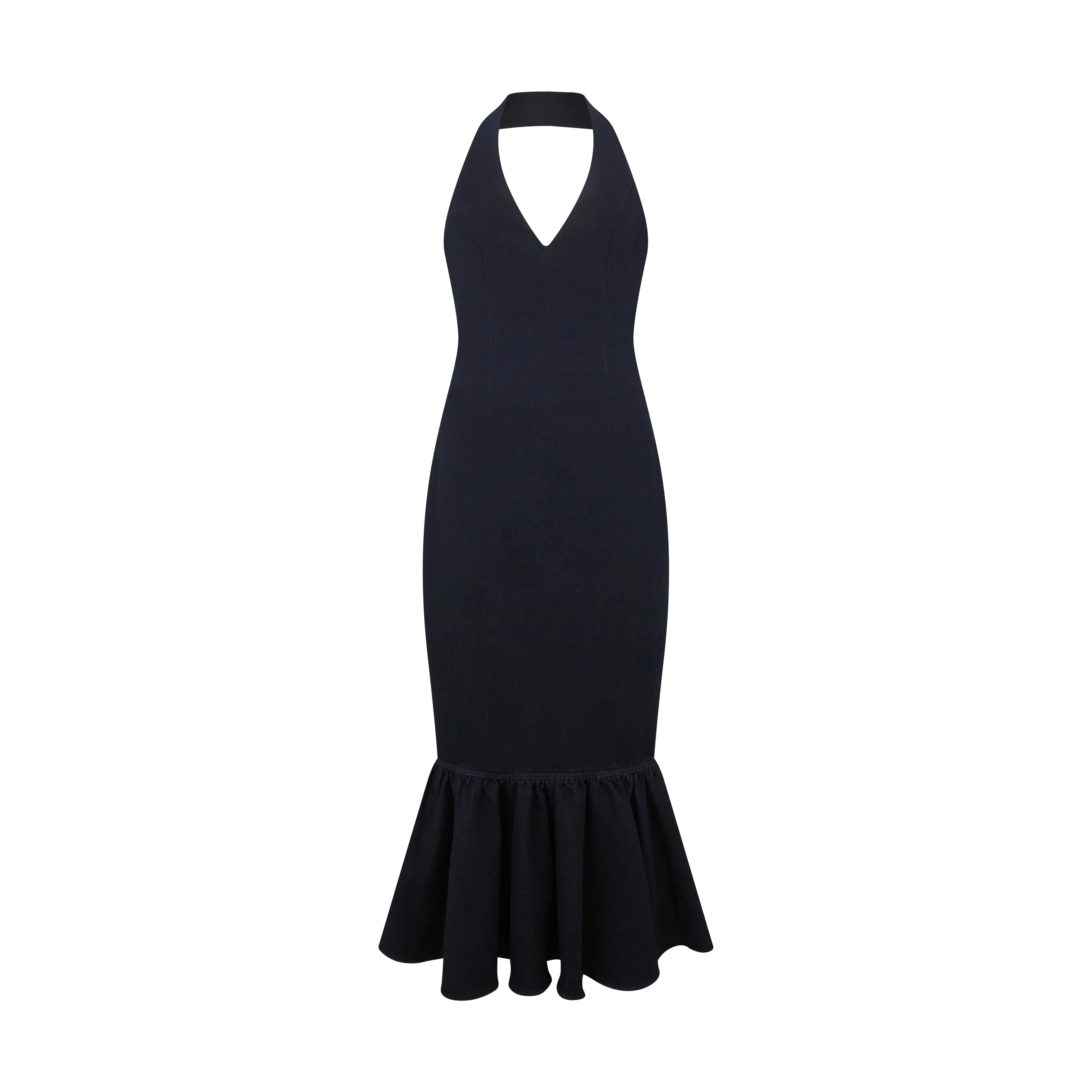 Peplum Hem Midi Dress sold by Odd Muse product image thumbnail 5