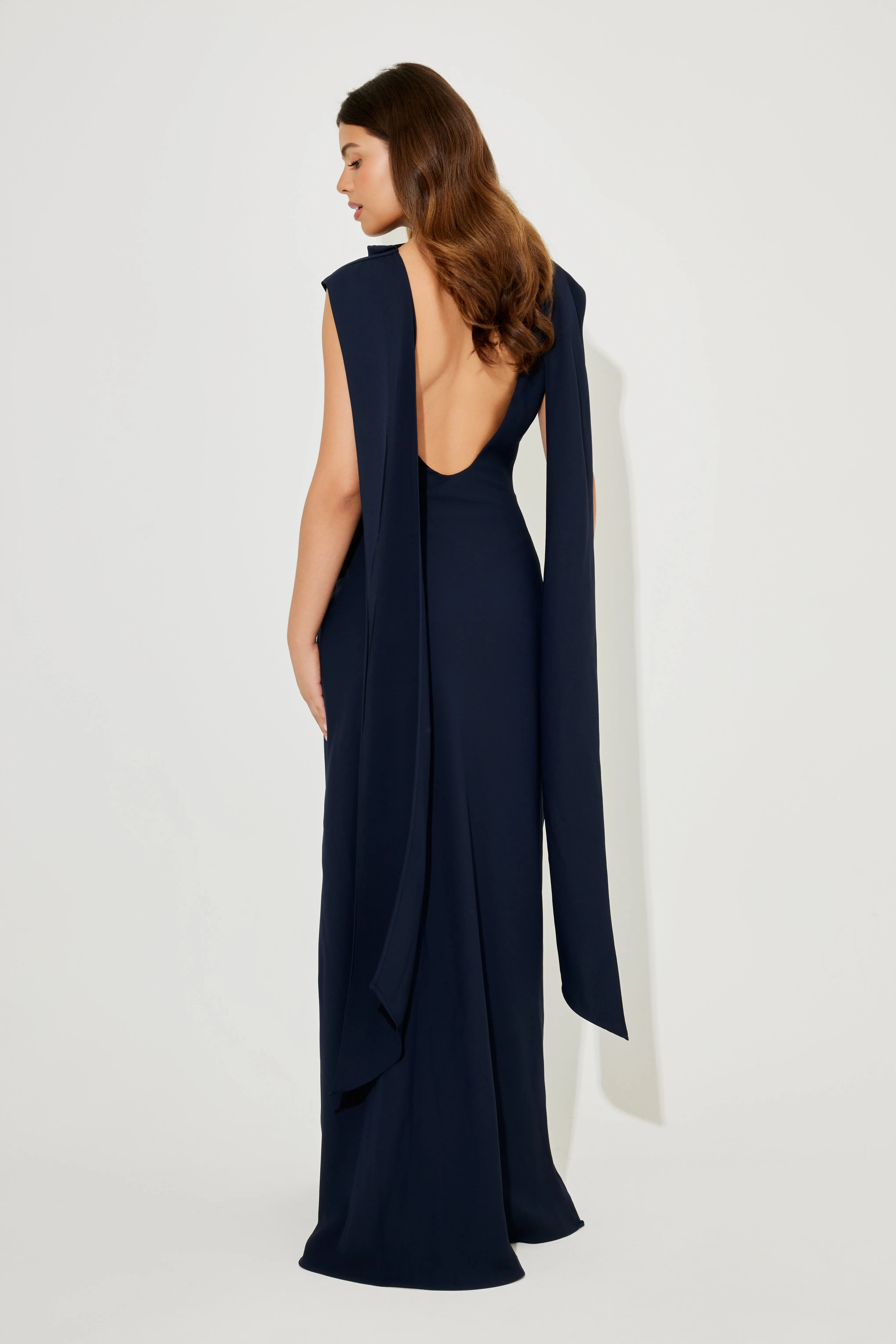 Drape Maxi Dress sold by Odd Muse product image thumbnail 4