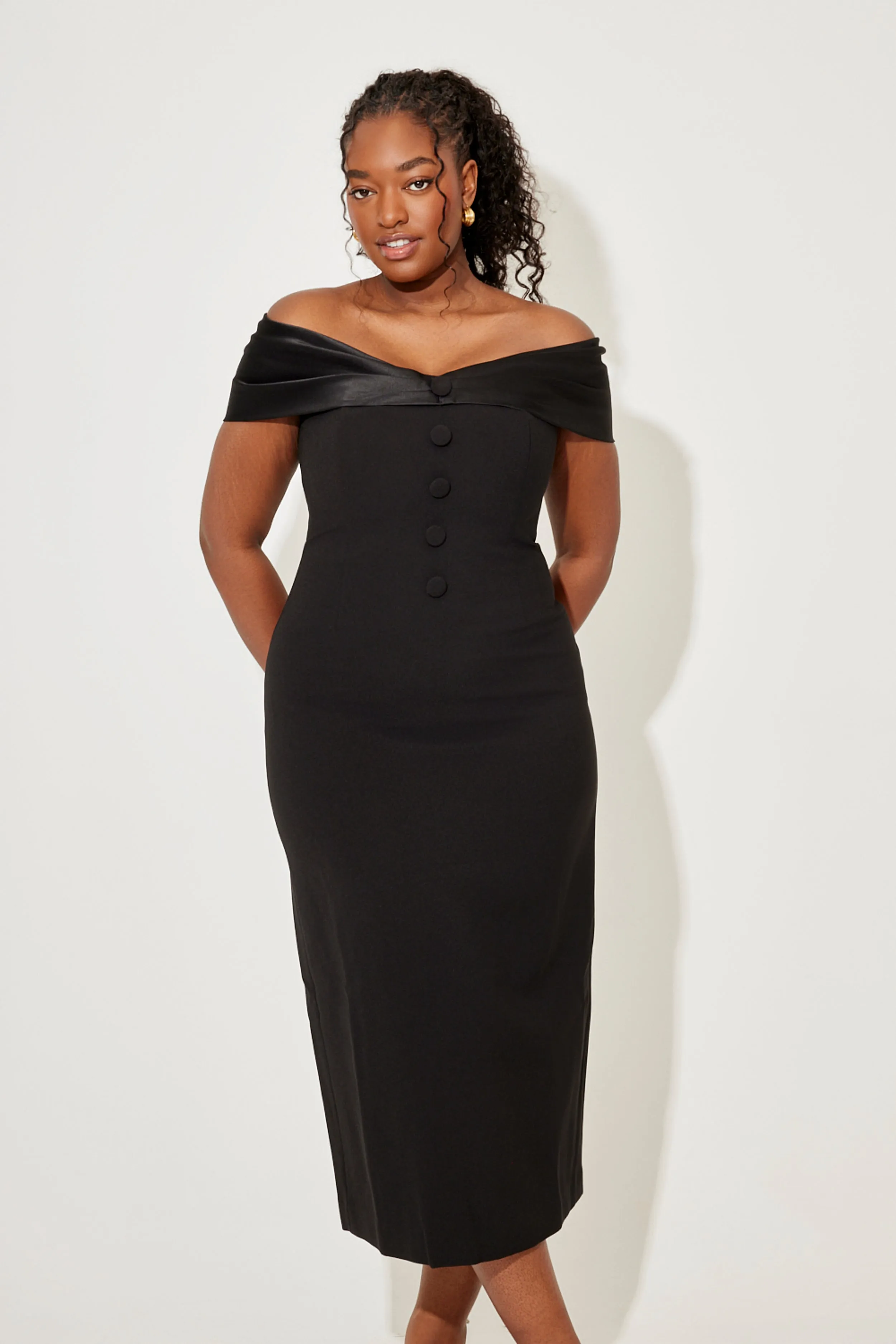 Bow Midi Dress sold by Odd Muse product image thumbnail 2