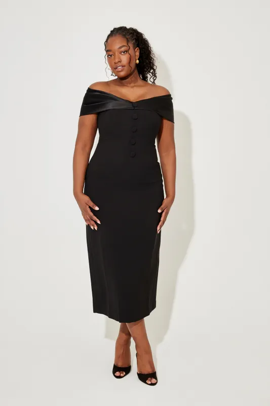 Bow Midi Dress sold by Odd Muse