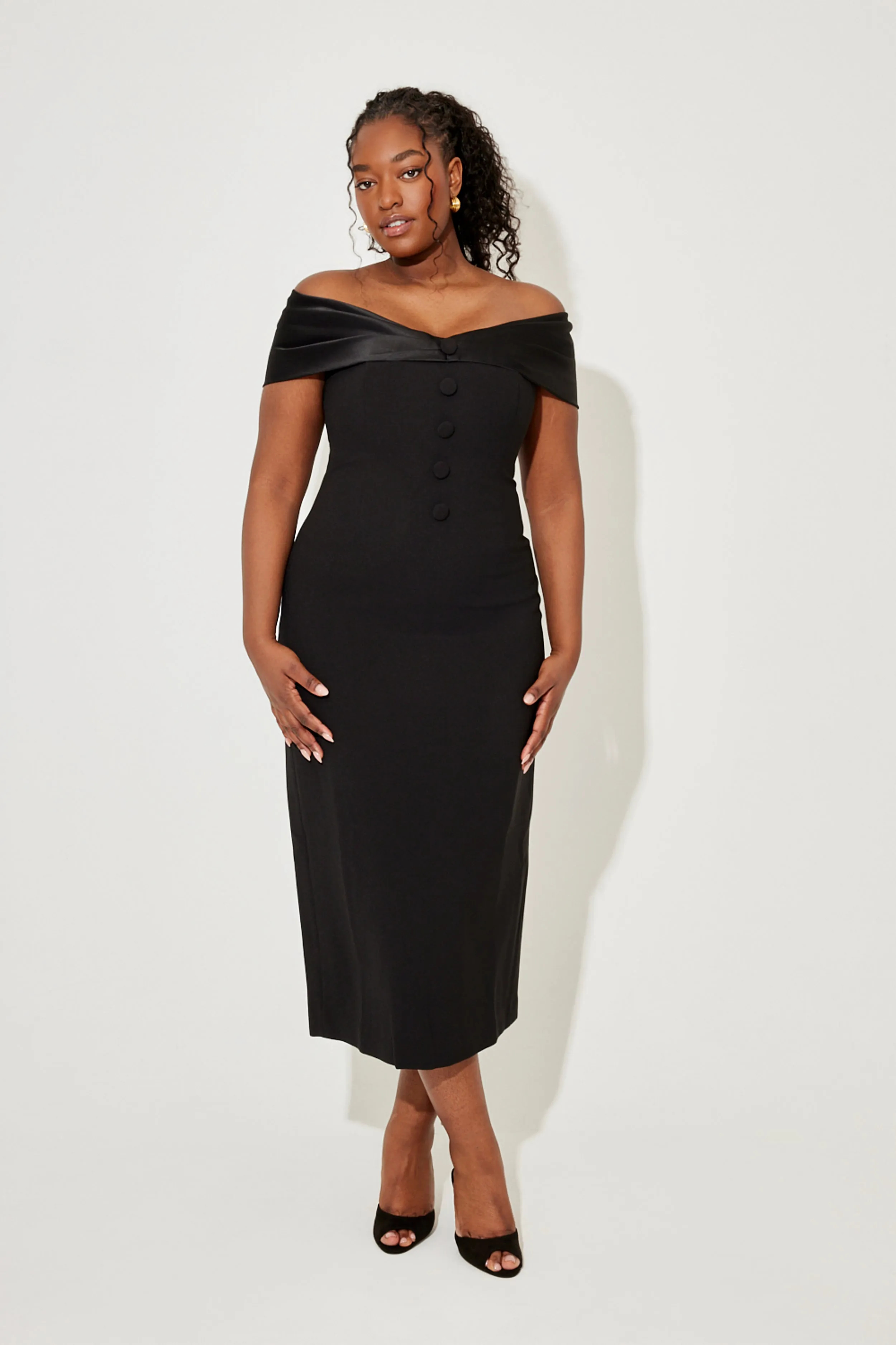 Bow Midi Dress sold by Odd Muse