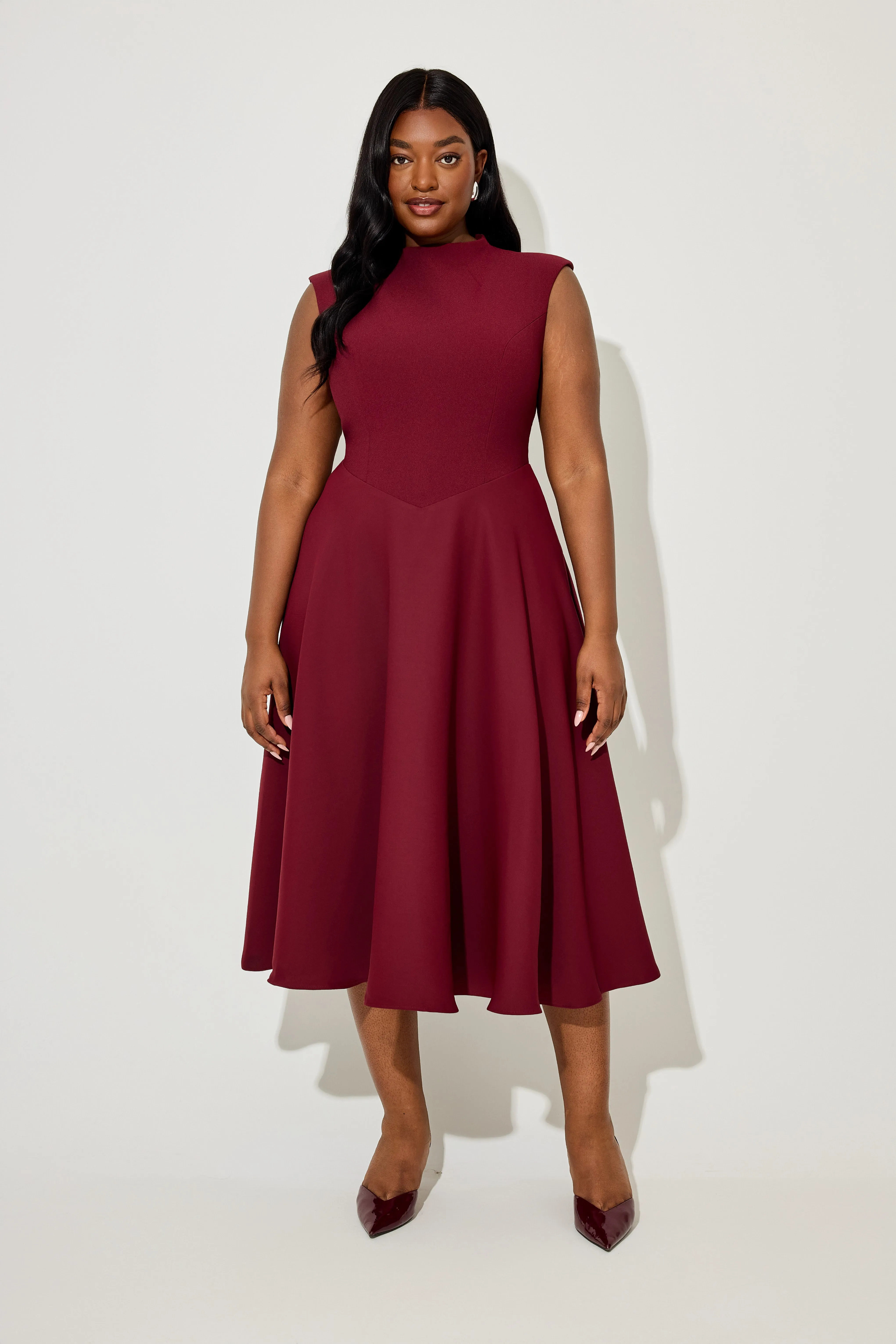 High Waist Midi Dress sold by Odd Muse product image thumbnail 5