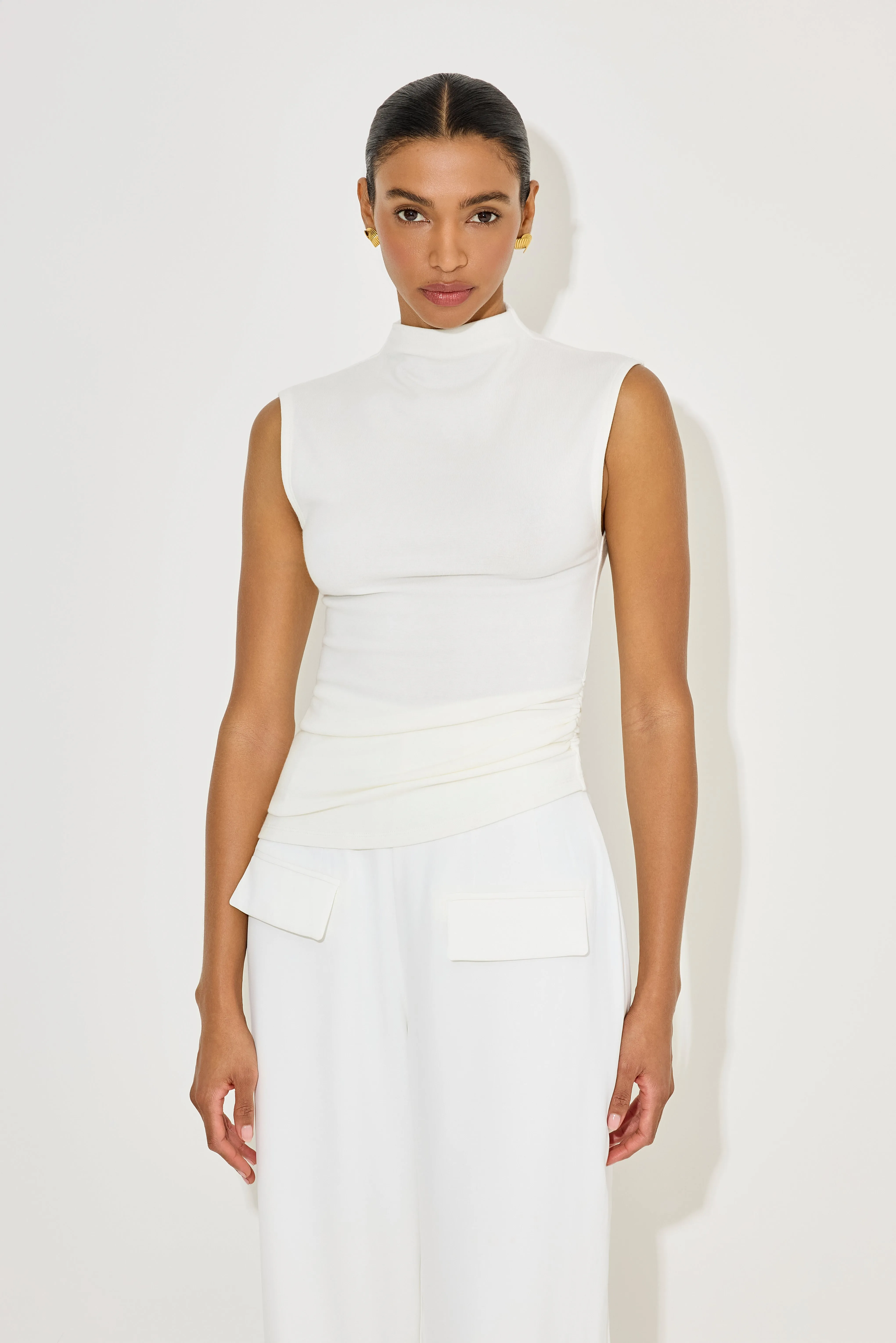 Sleeveless Knitted Top sold by Odd Muse