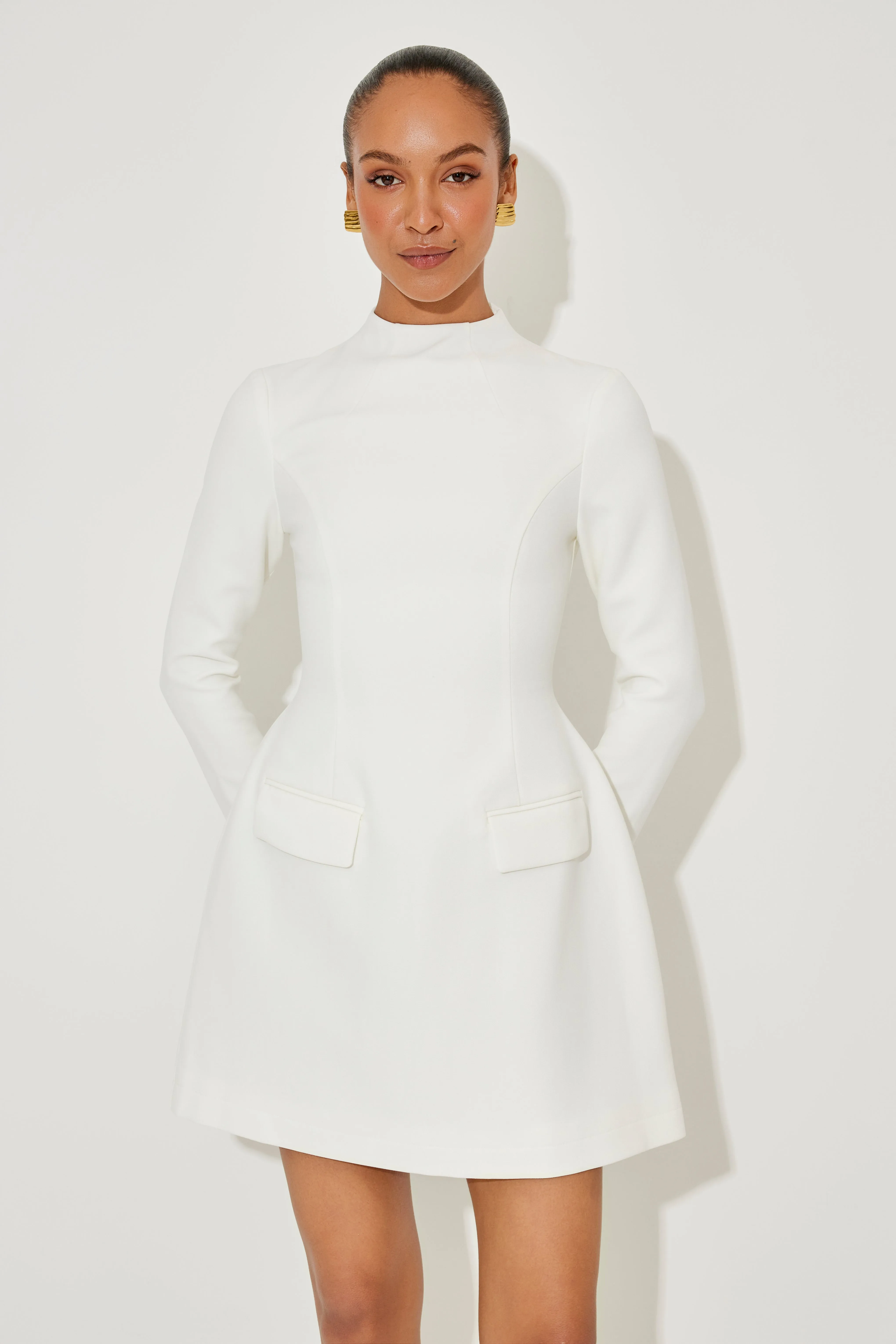 Split Sleeve Mini Dress sold by Odd Muse product image thumbnail 5
