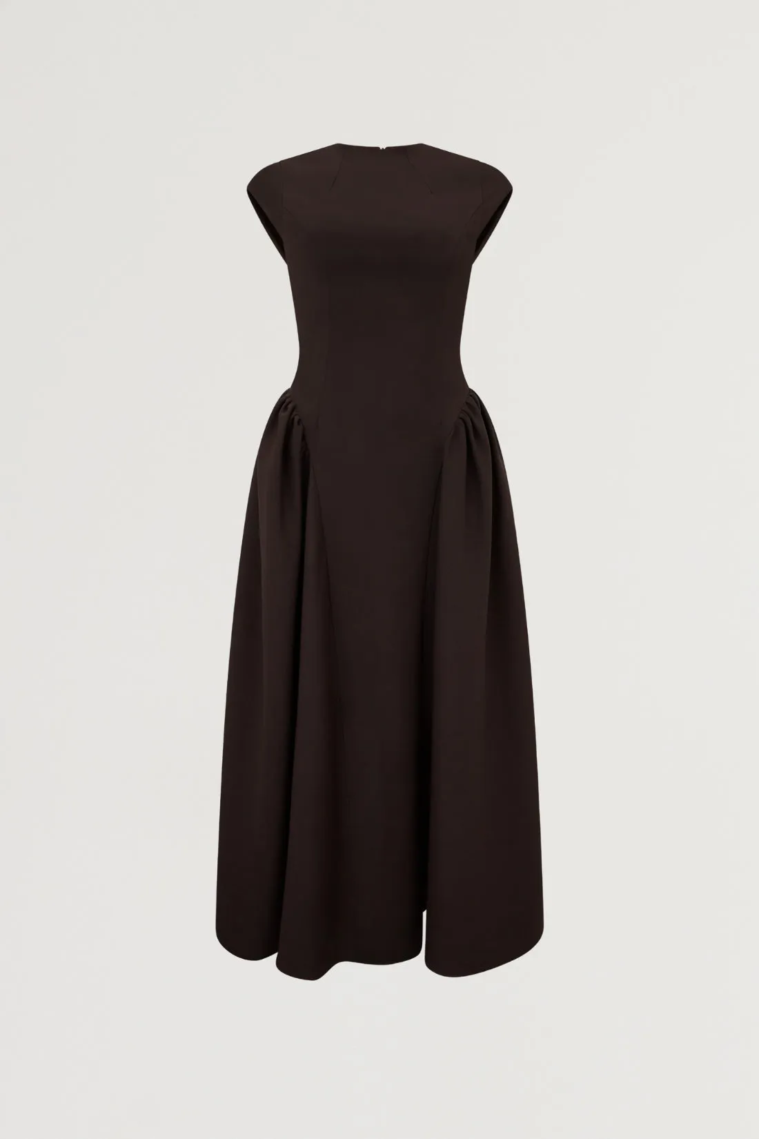 Cap Sleeve Midi Dress sold by Odd Muse product image thumbnail 5