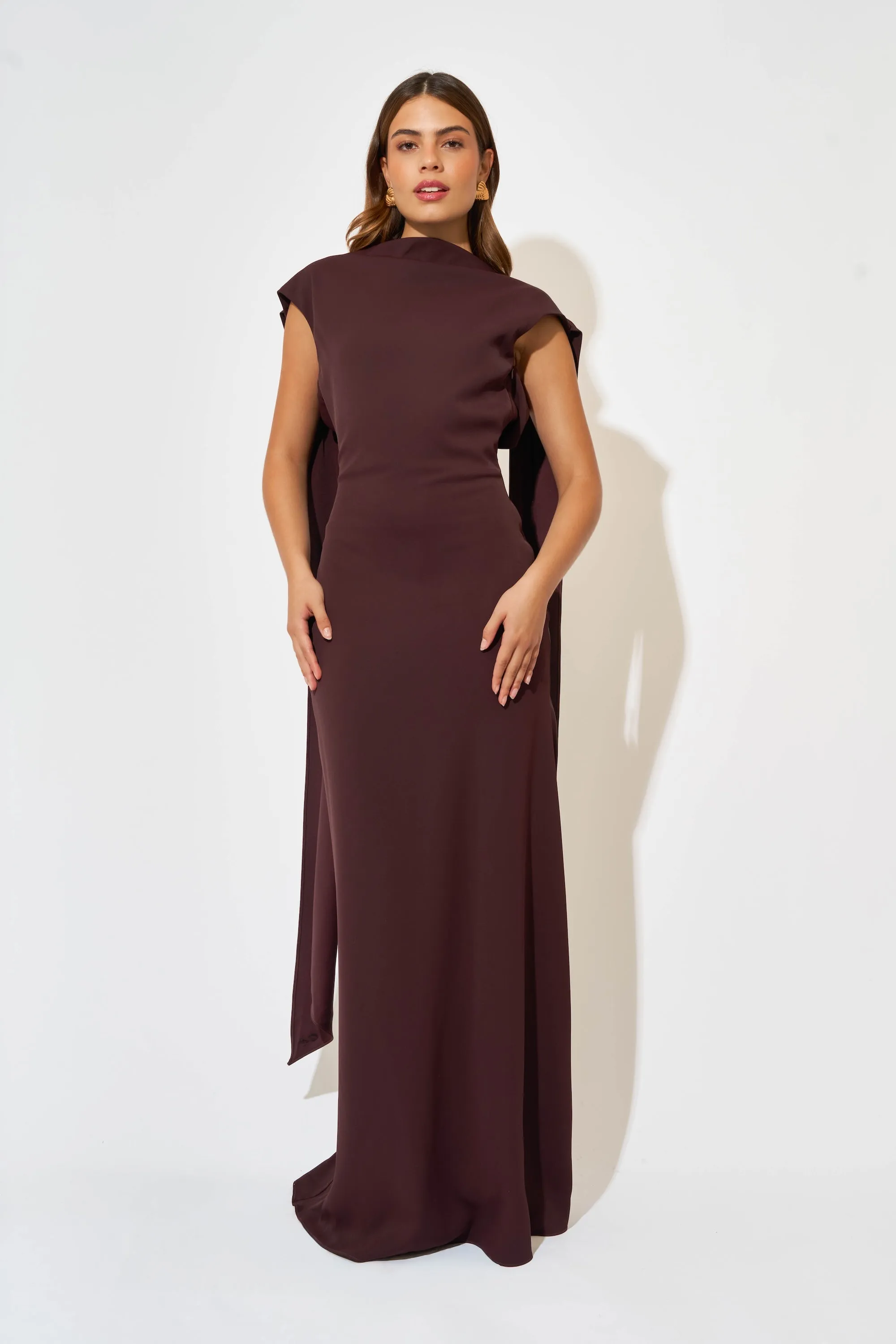Drape Maxi Dress sold by Odd Muse product image thumbnail 2
