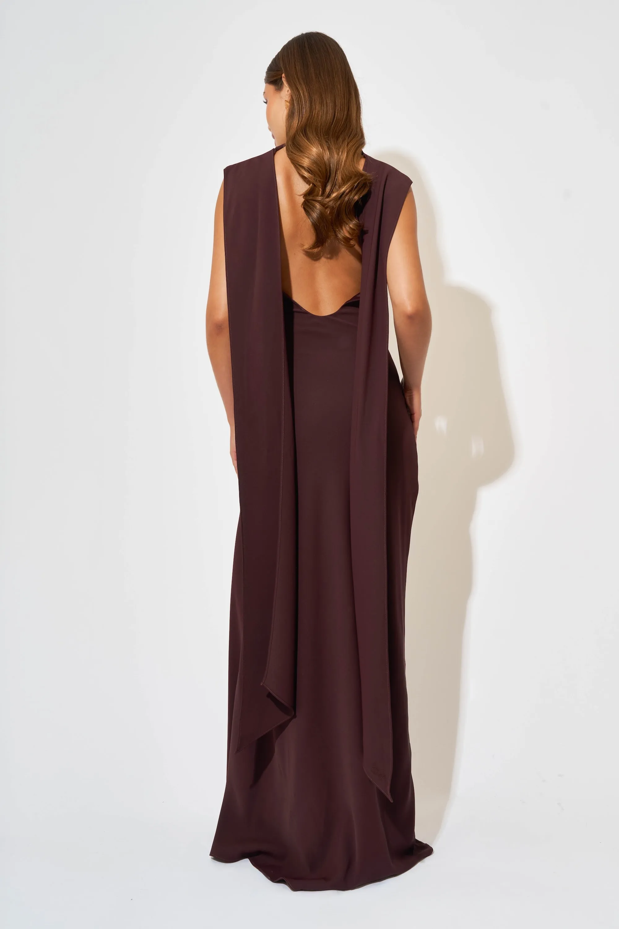 Drape Maxi Dress sold by Odd Muse product image thumbnail 3